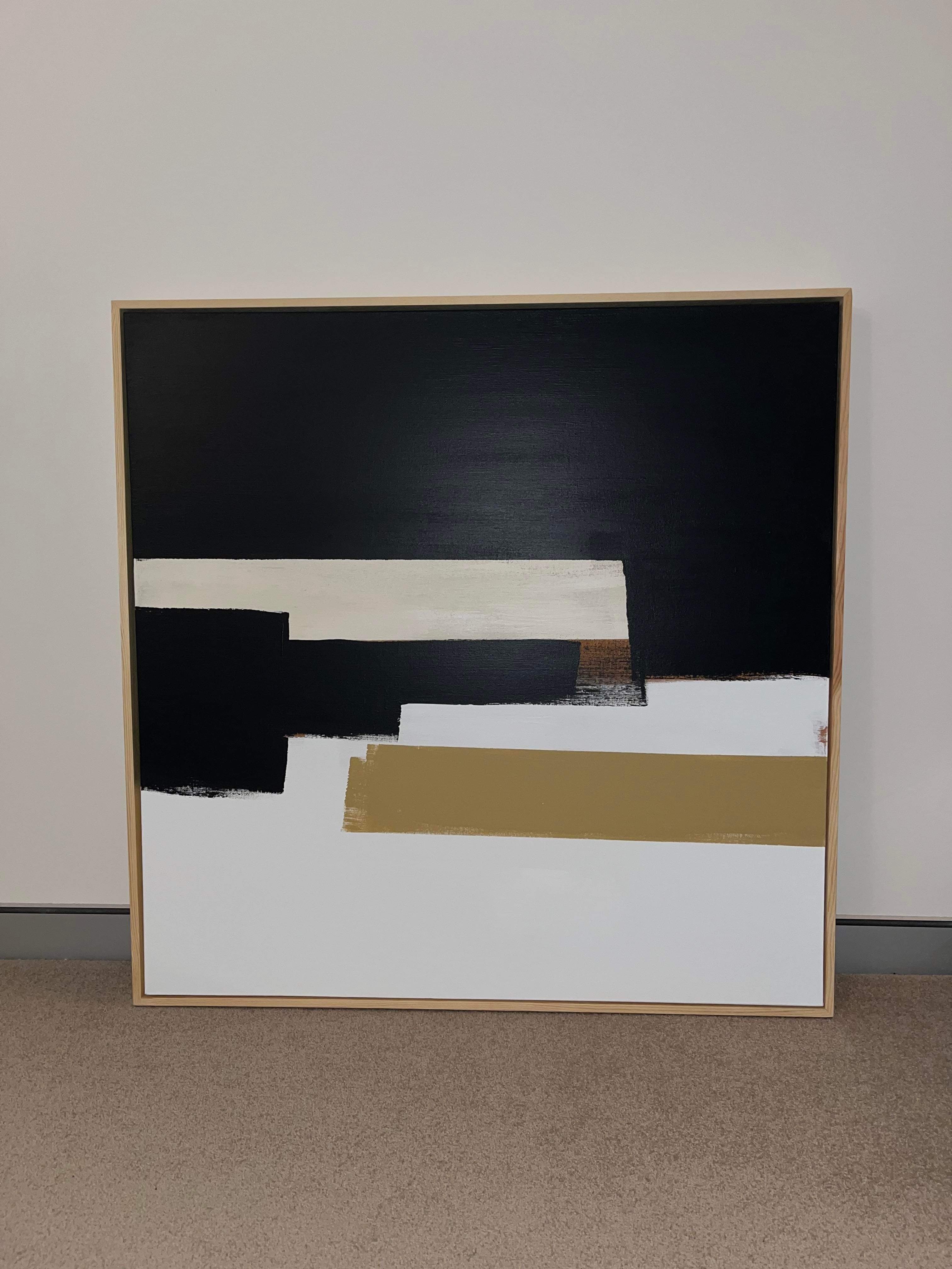 Framed Abstract The Sahara