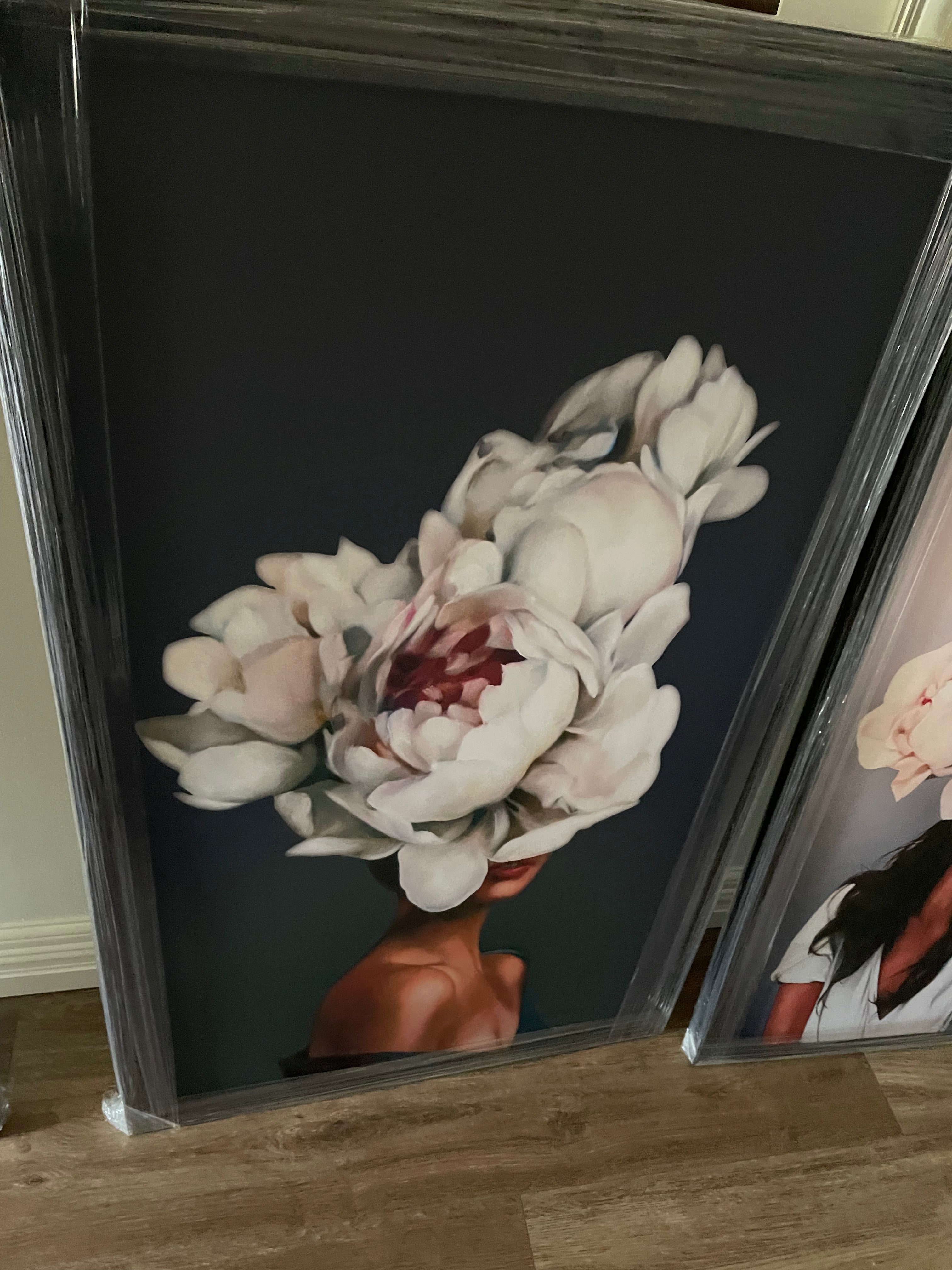 (HIRED) Framed Abstract Modern Gal - Print C