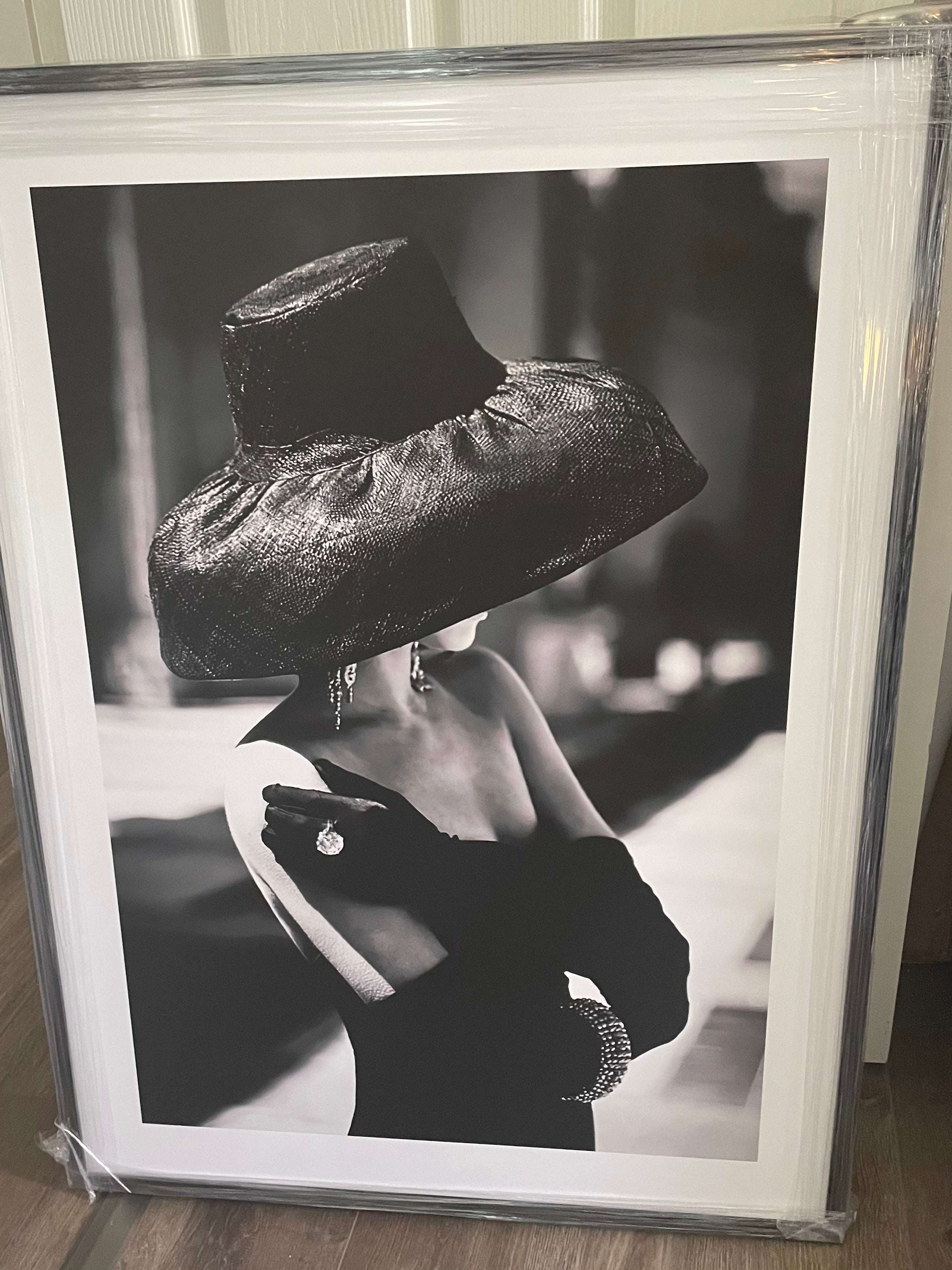 (HIRED) Framed Photo Portrait Black & White - Print A