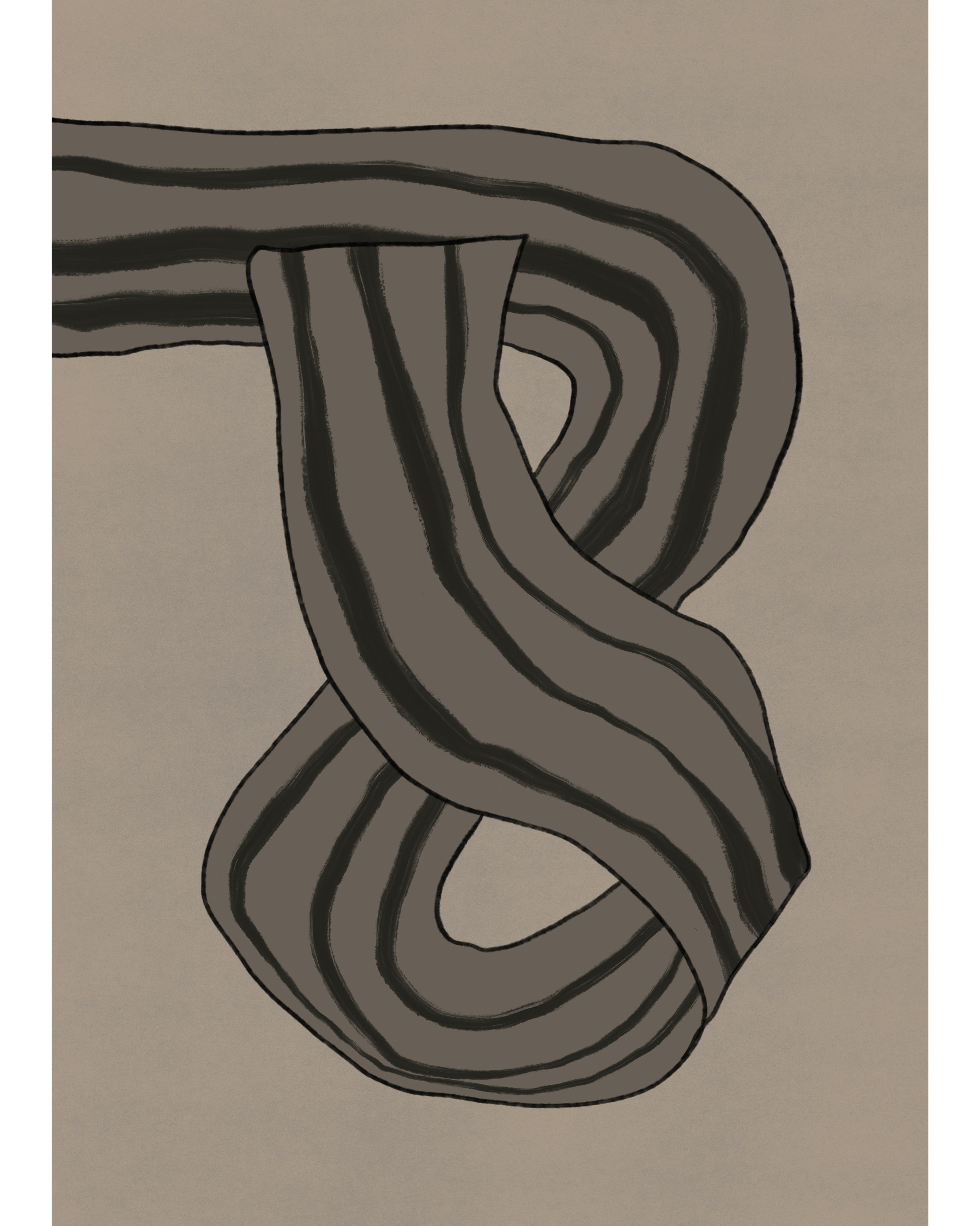 Quiet Motion - Print D  (X-Large)