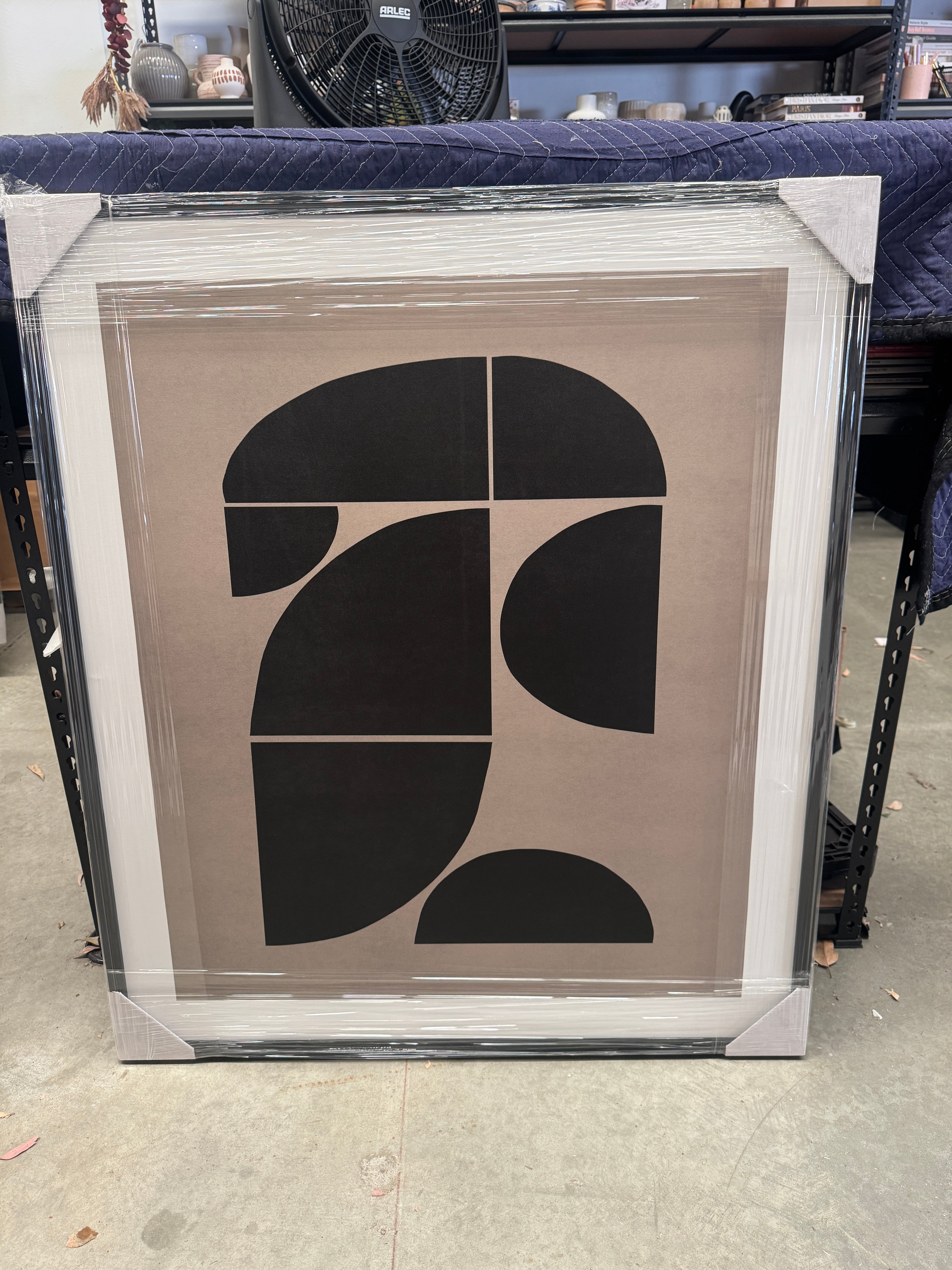 (HIRED) Framed - Soft Angles - Print D