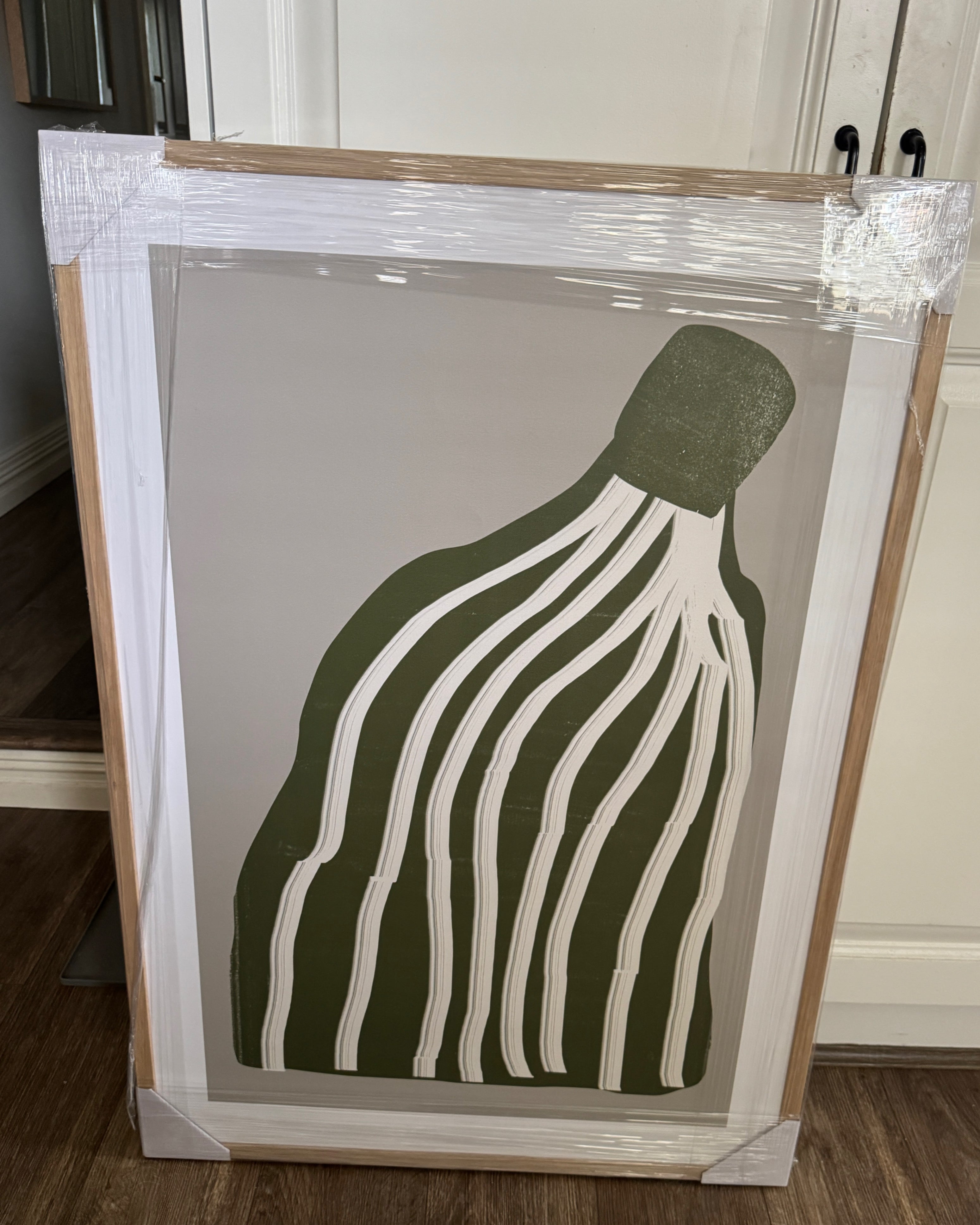 (HIRED) Framed -  Contemporary Bloom