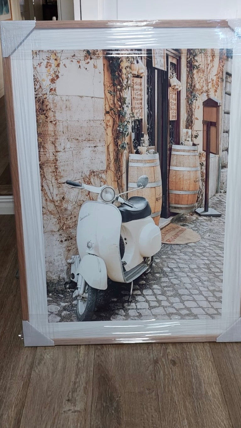 Framed - Village Scooter