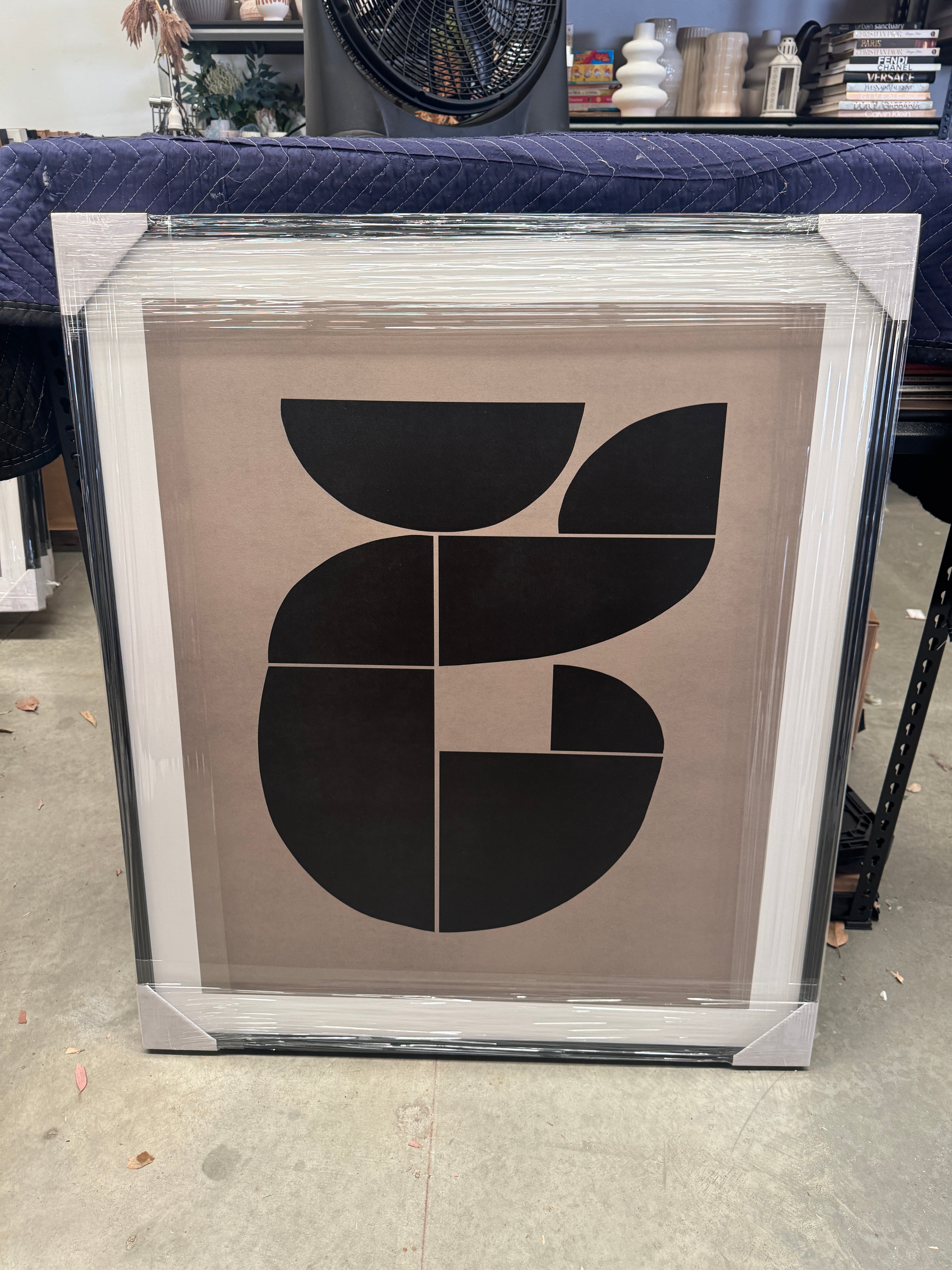 (HIRRD) Framed - Soft Angles - Print C