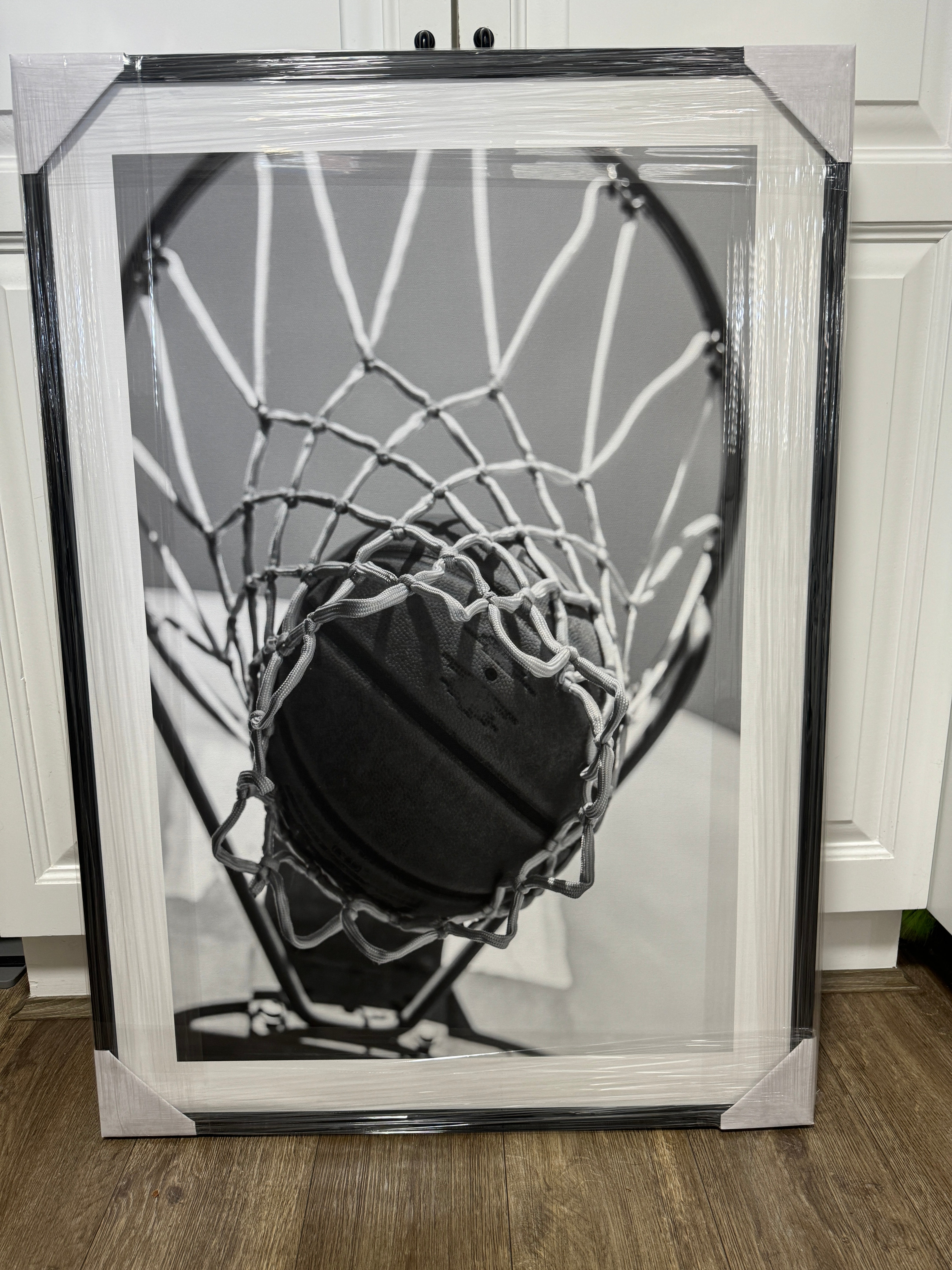 (HIRED) Framed - Photographic Basketball Hoop