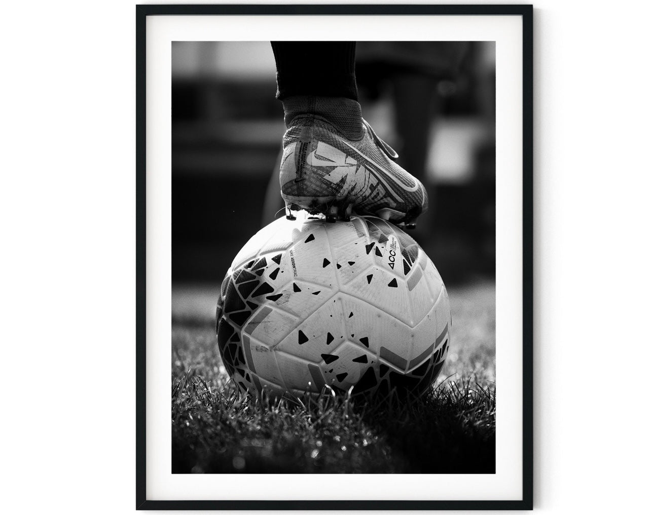 Framed - Photographic Soccer Ball