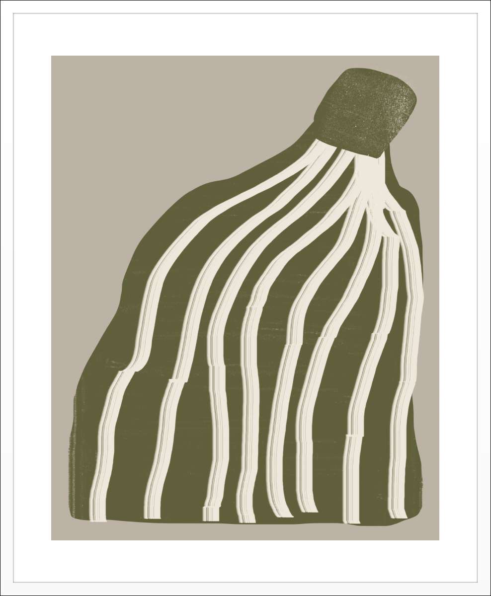 White Frame with White Border