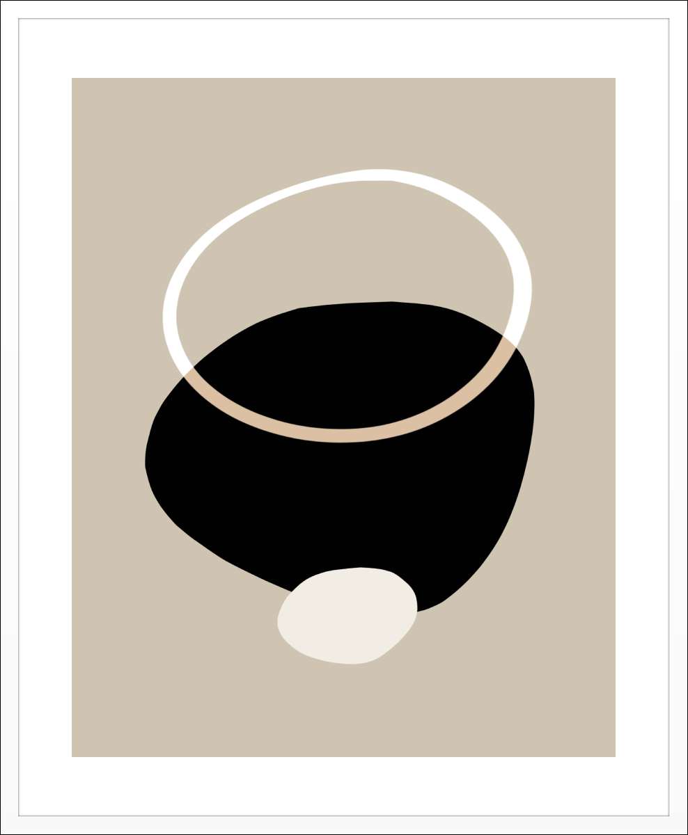 White Frame with White Border