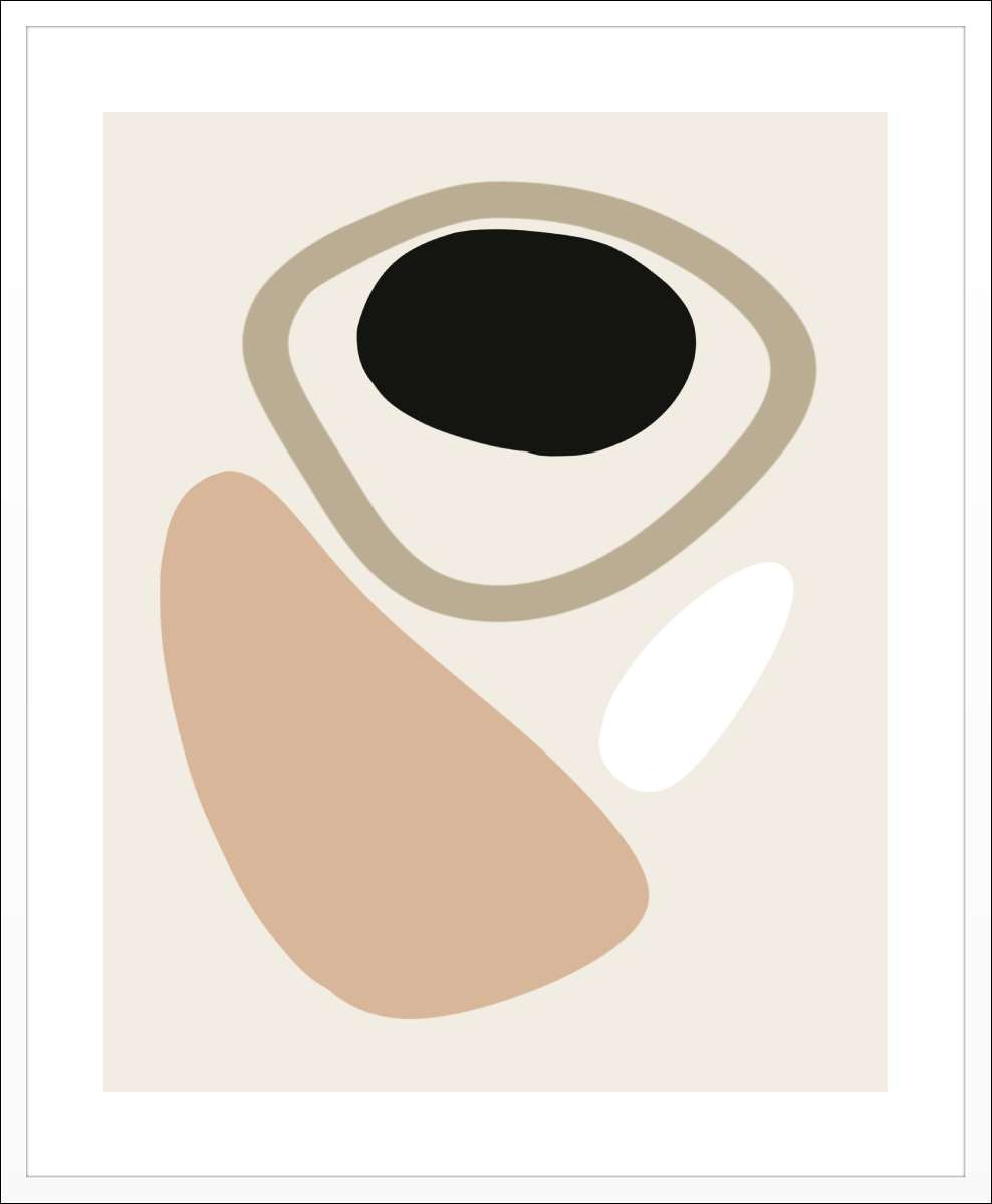 White Frame with White Border