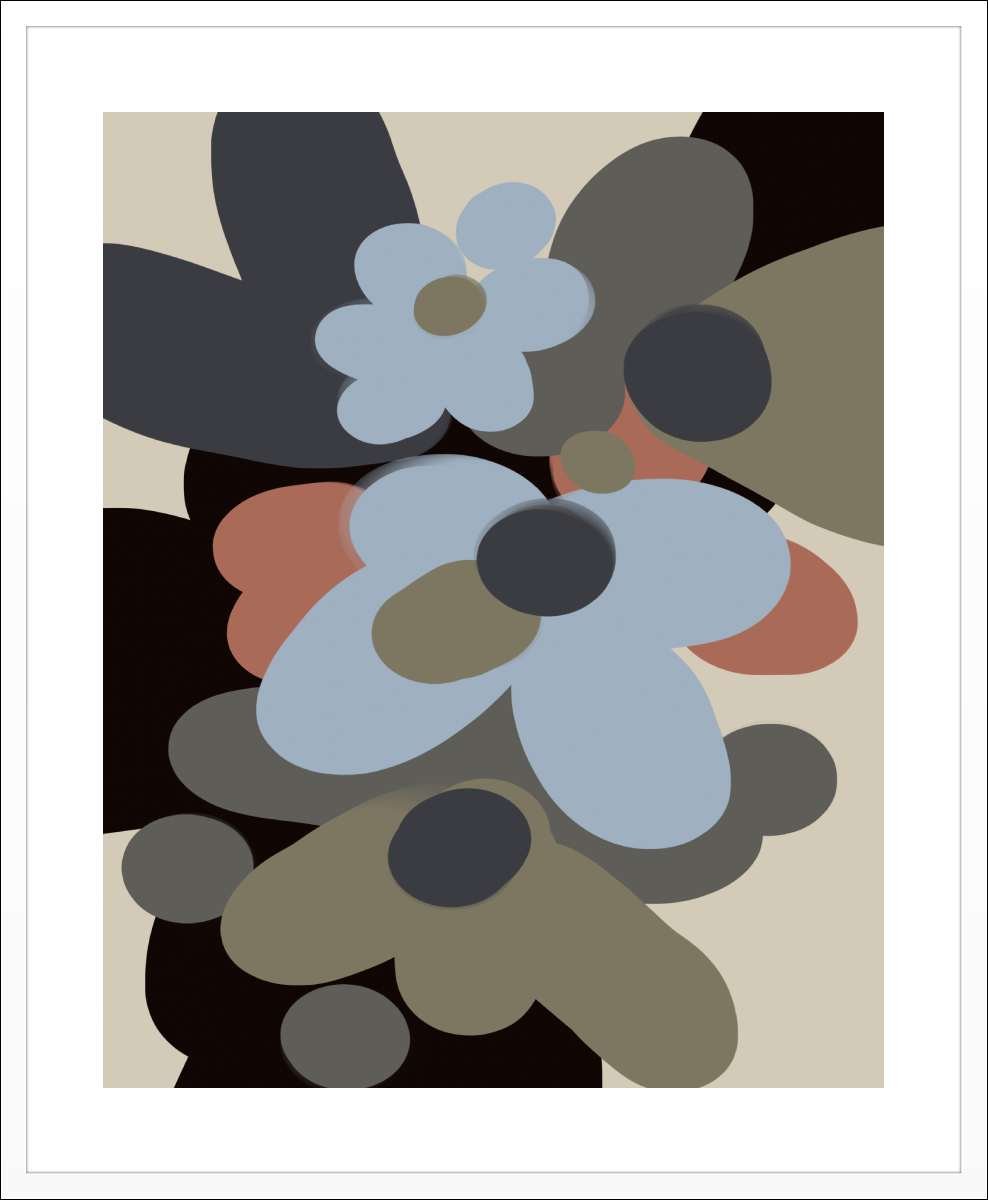 White Frame with White Border