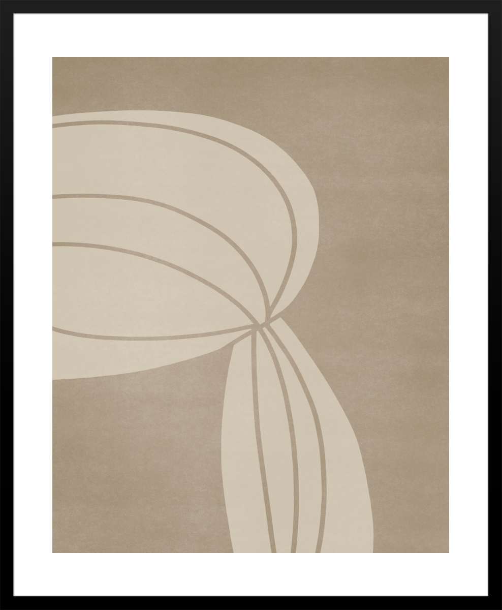 Black Frame with White Border