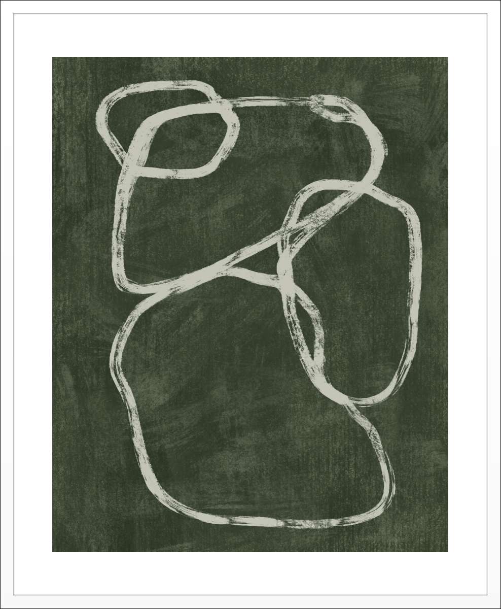 White Frame with White Border