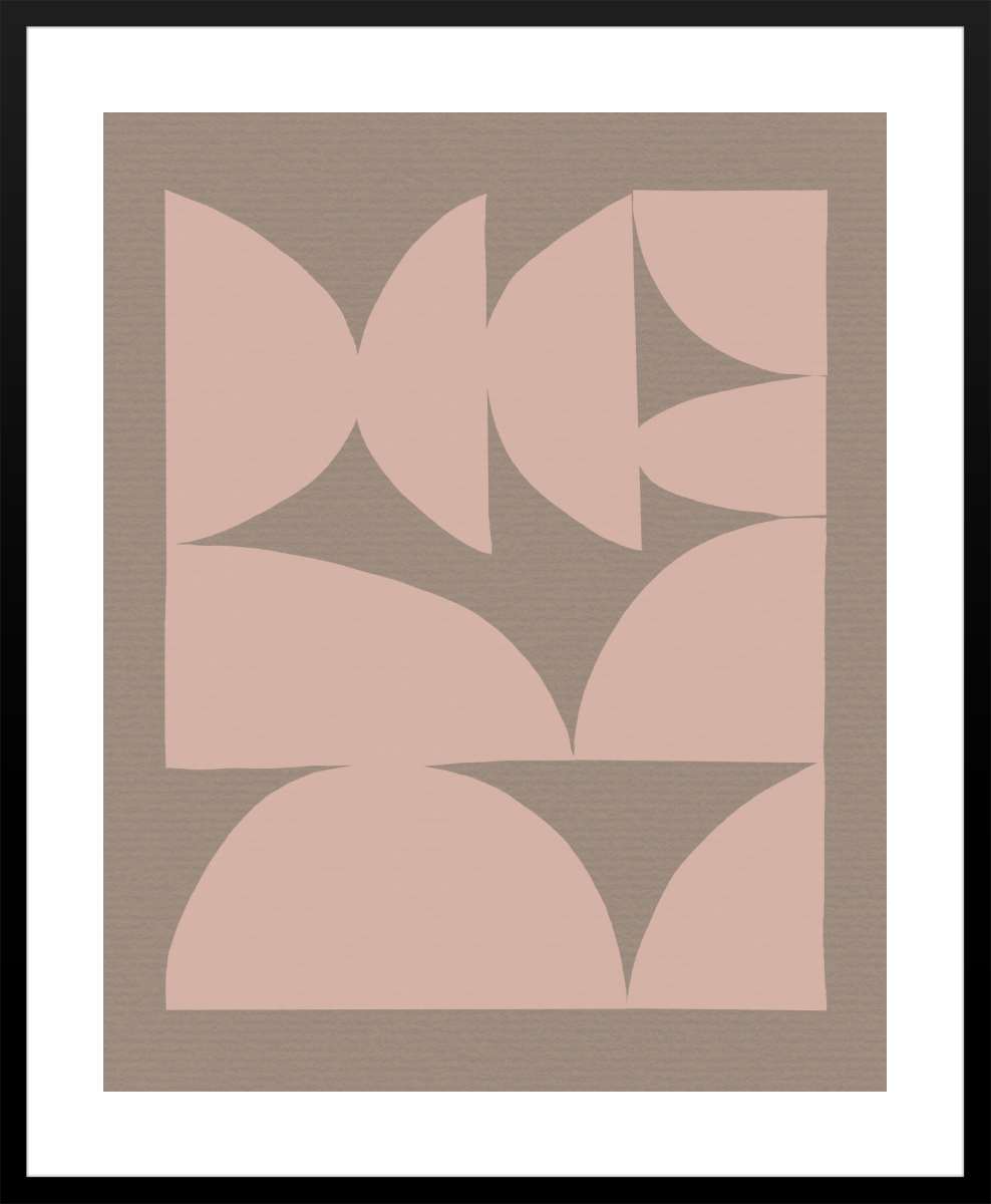 Black Frame with White Border