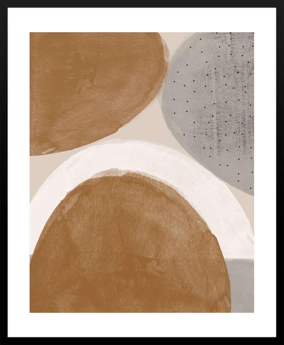 Black Frame with White Border