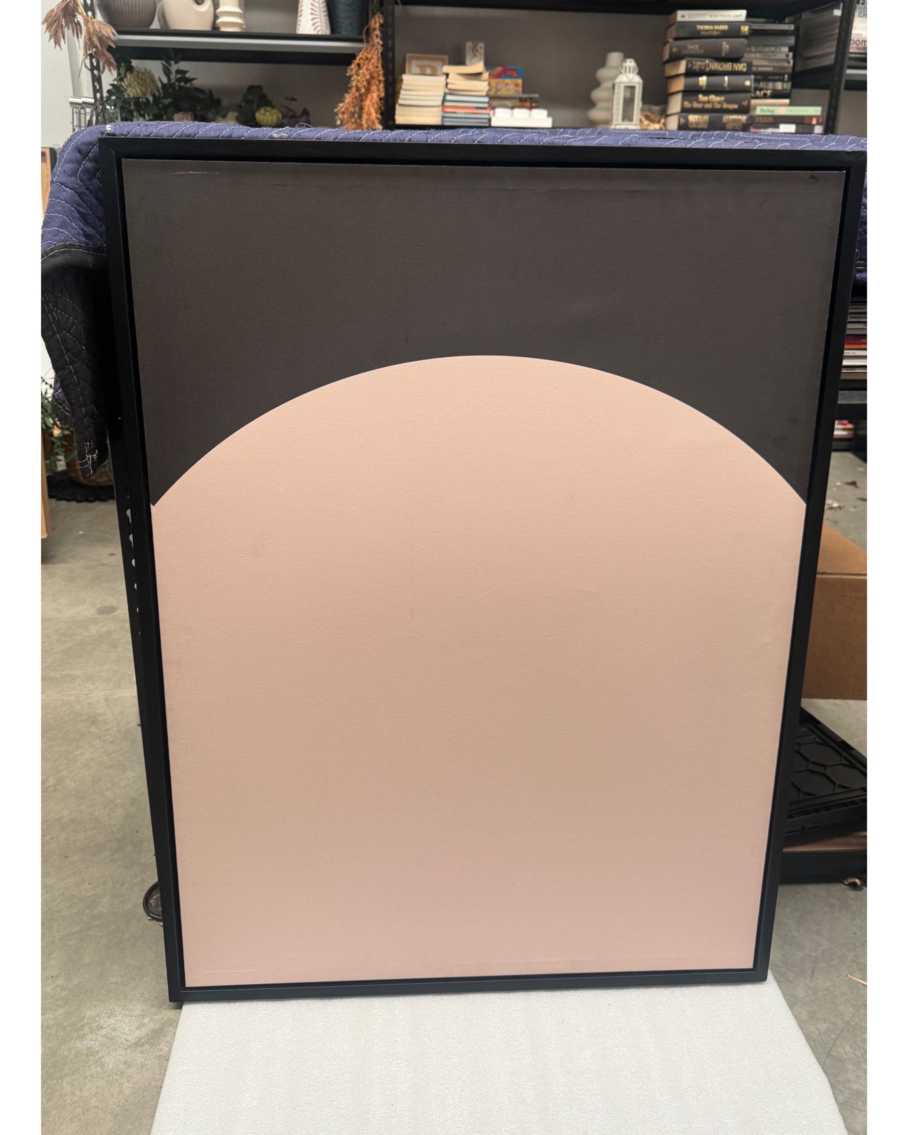 (HIRED) Framed - Blush Horizon