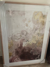 Load image into Gallery viewer, (HIRED) Framed - Ocean Splash - Burgandy
