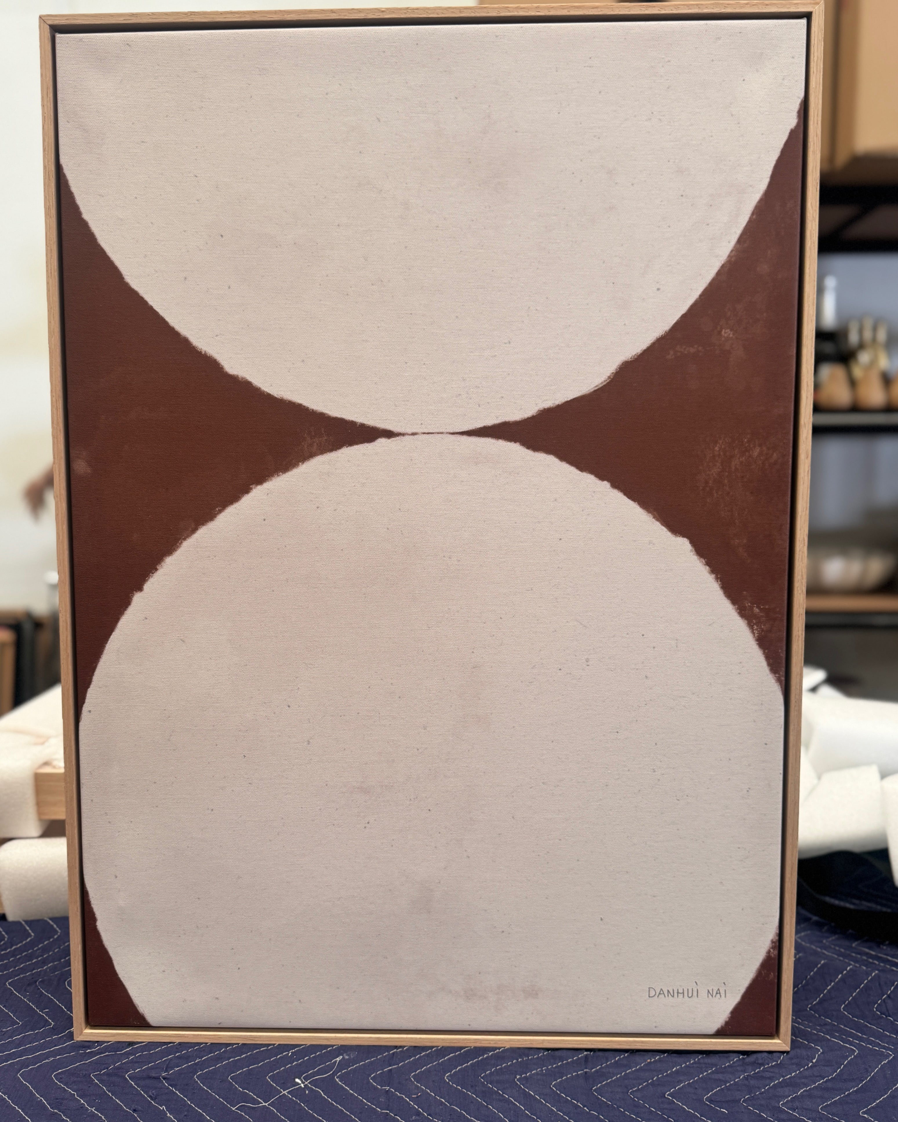 (HIRED) Framed -  Elegant Balance - Print A