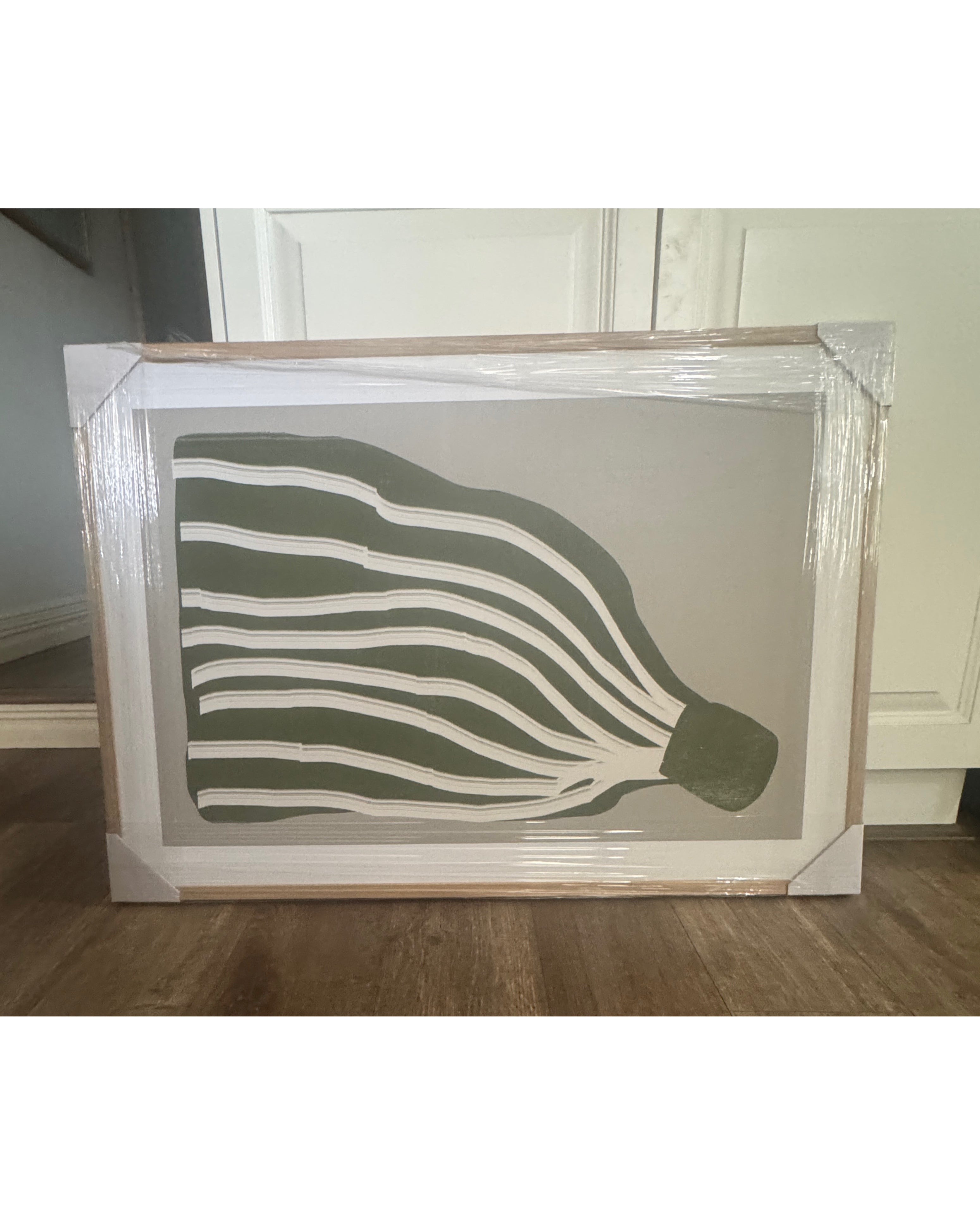 (HIRED) Framed -  Contemporary Bloom