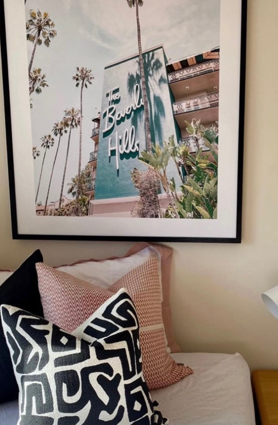 (HIRED) Framed - Beverly Hills - Print A