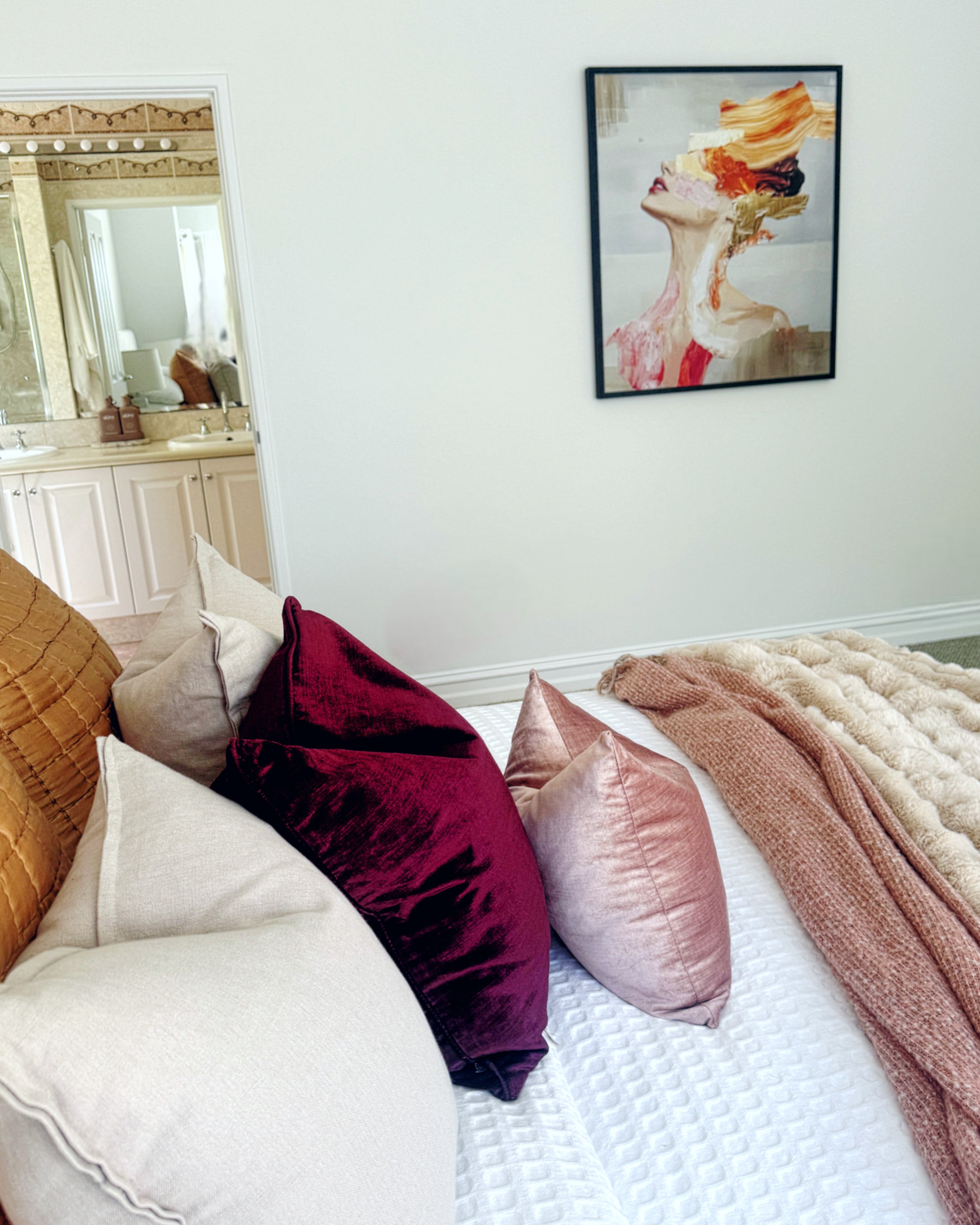 (HIRED) Framed - Silent Muse in Pink