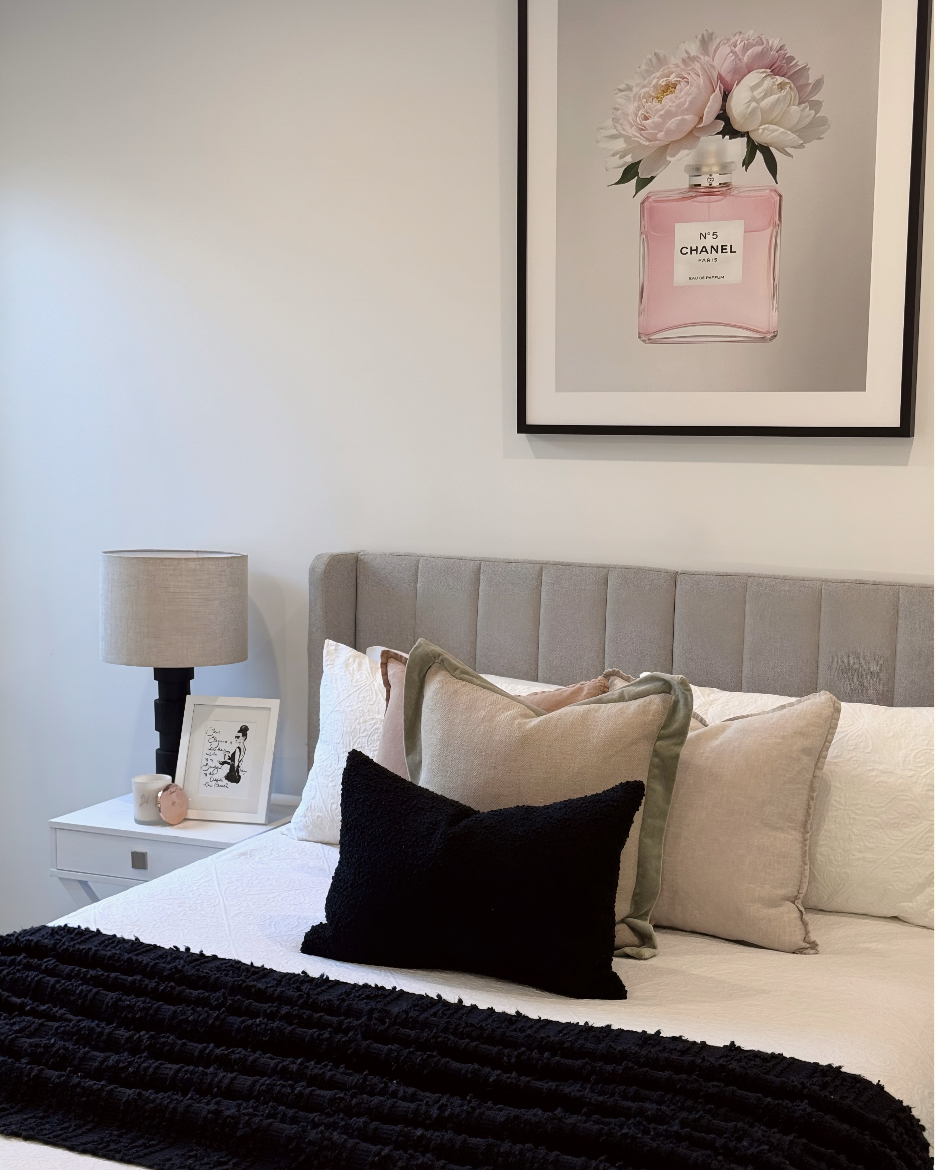 (HIRED) Framed - Chanel No. 5 - Print A