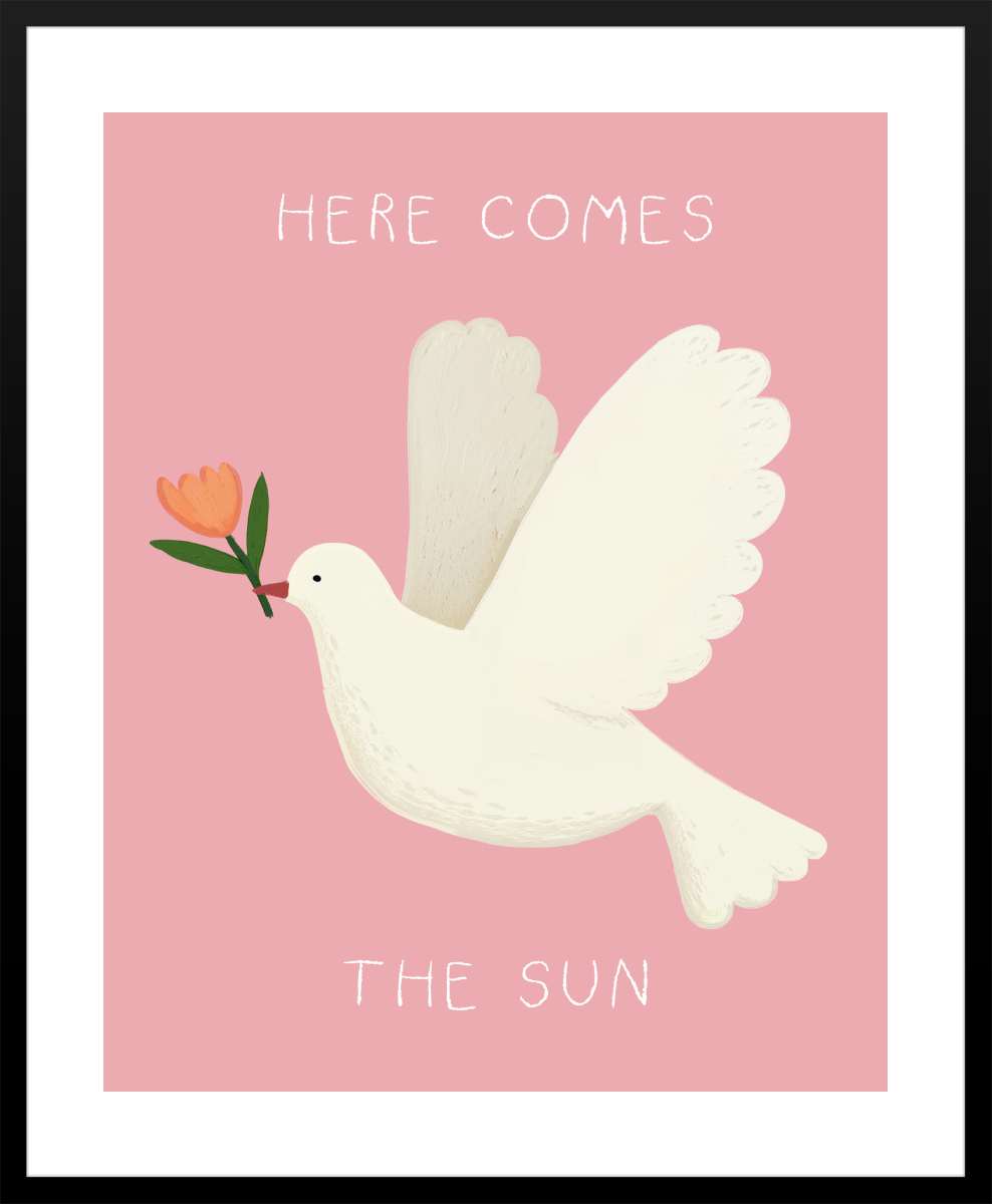 Black Frame with White Border