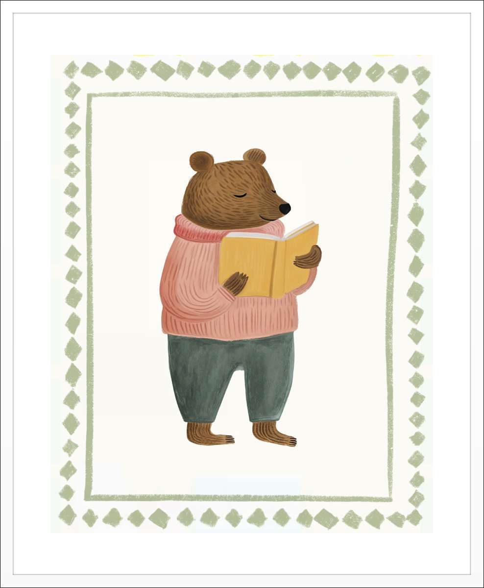 White Frame with White Border