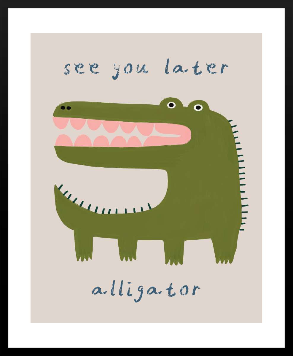 Black Frame with White Border