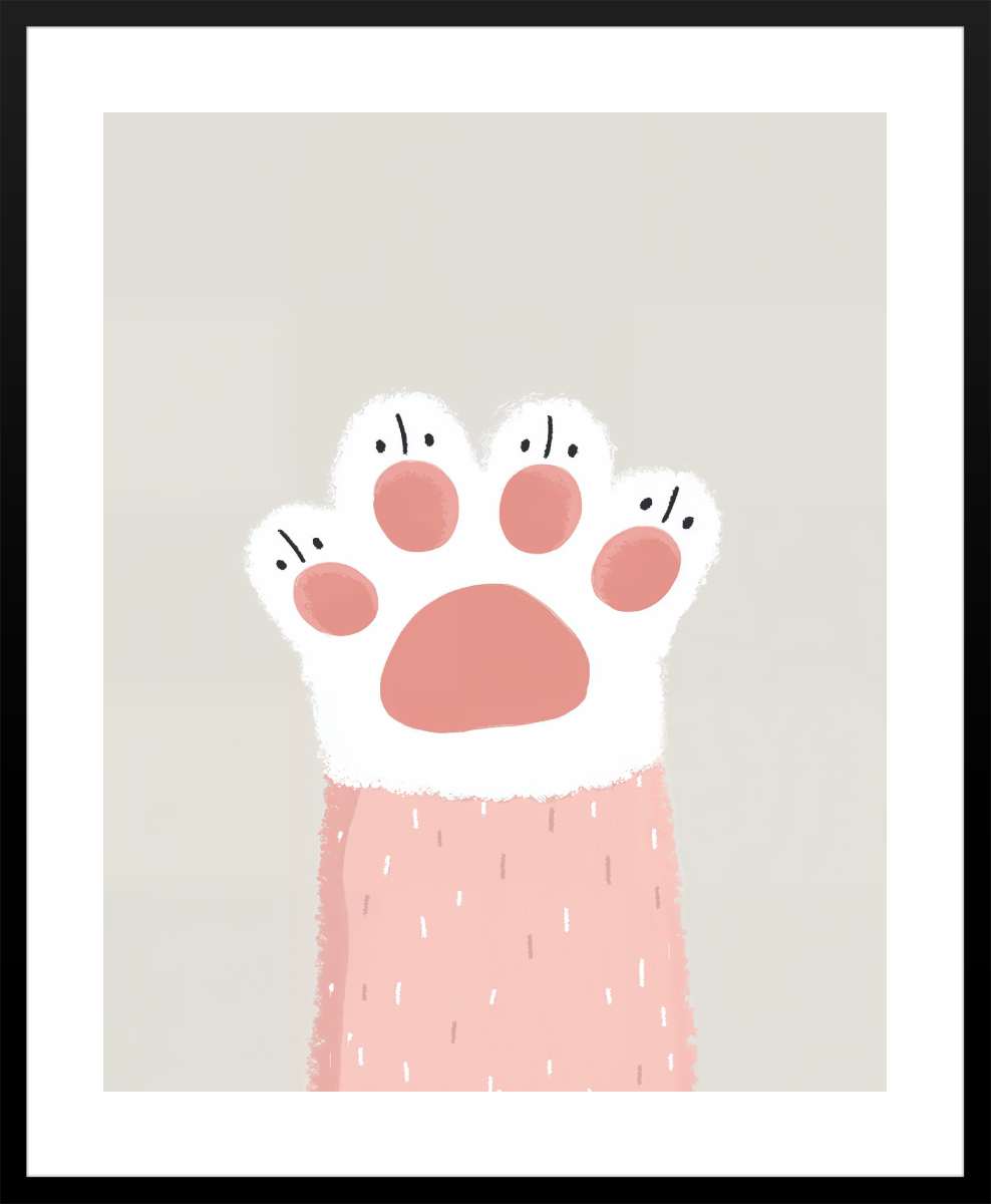 Black Frame with White Border