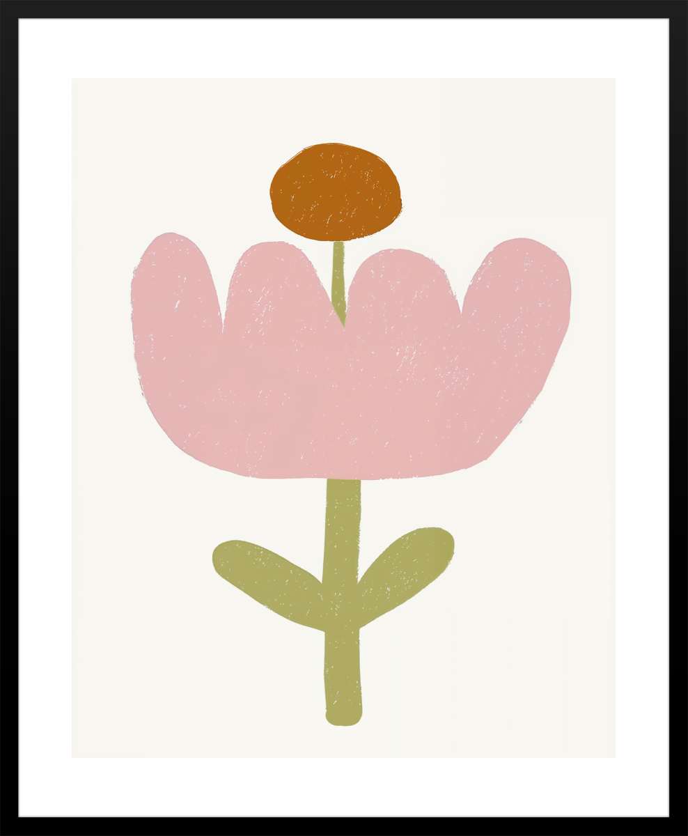 Black Frame with White Border