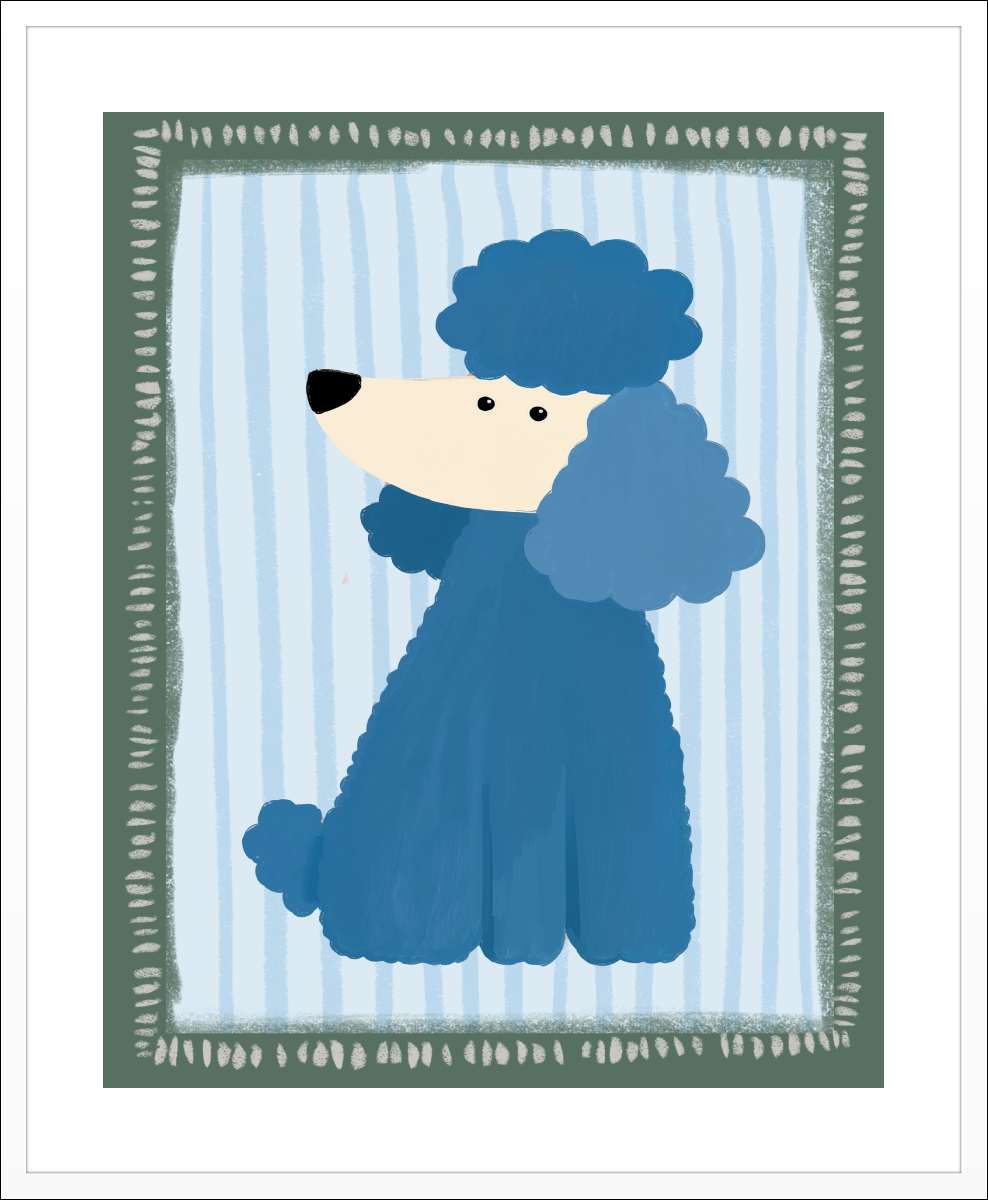 White Frame with White Border