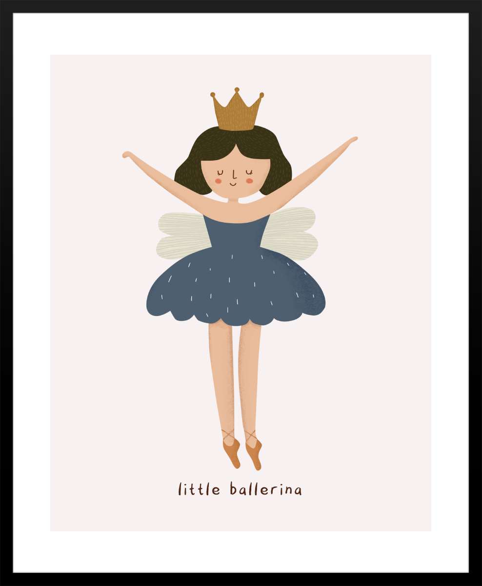 Black Frame with White Border