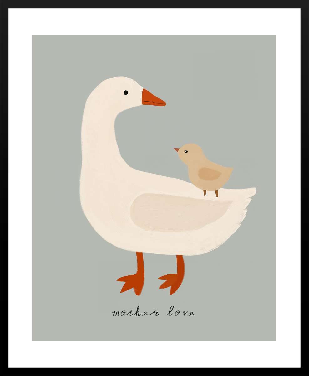 Black Frame with White Border