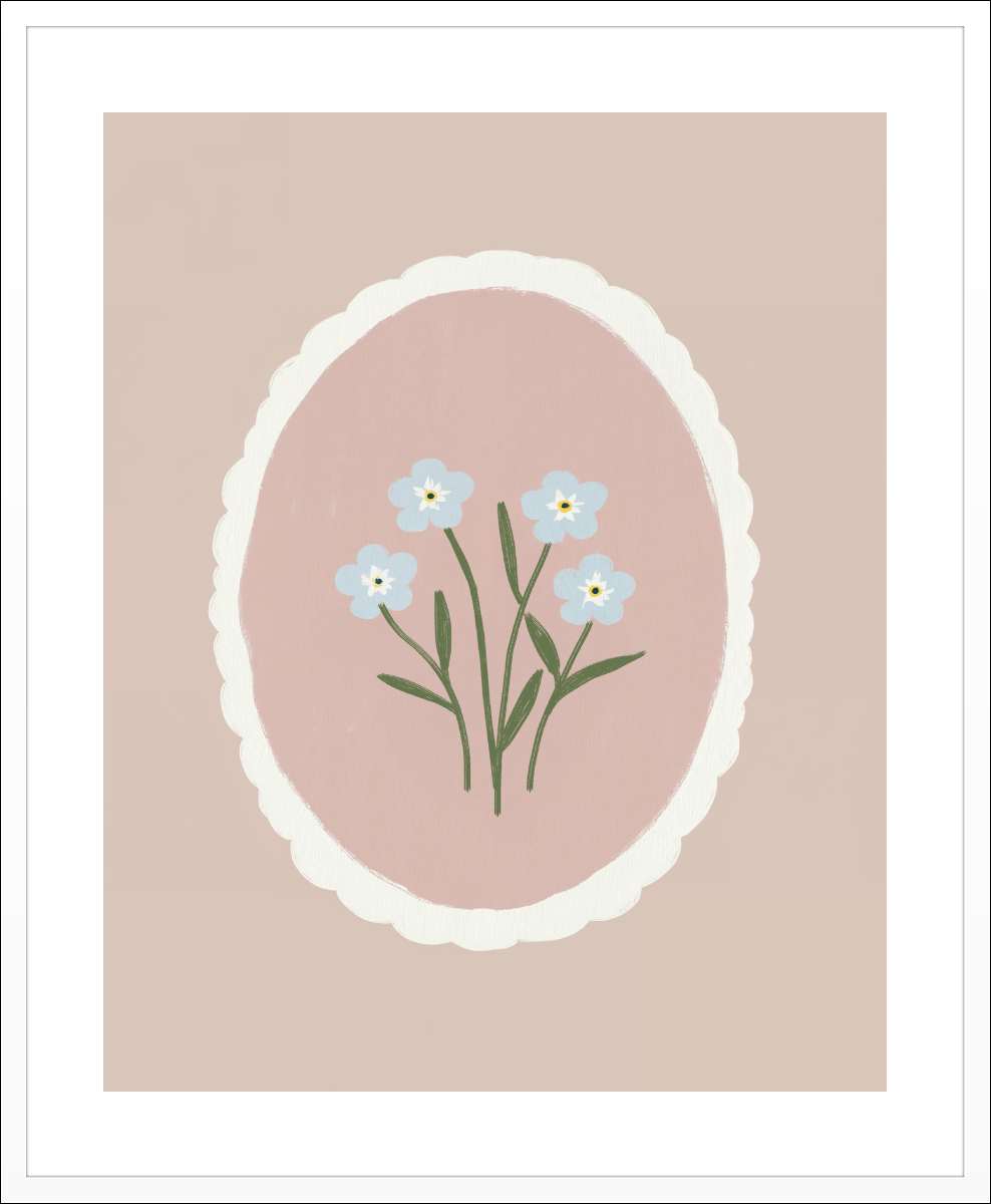 White Frame with White Border