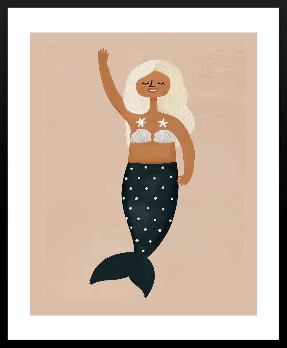 Black Frame with White Border