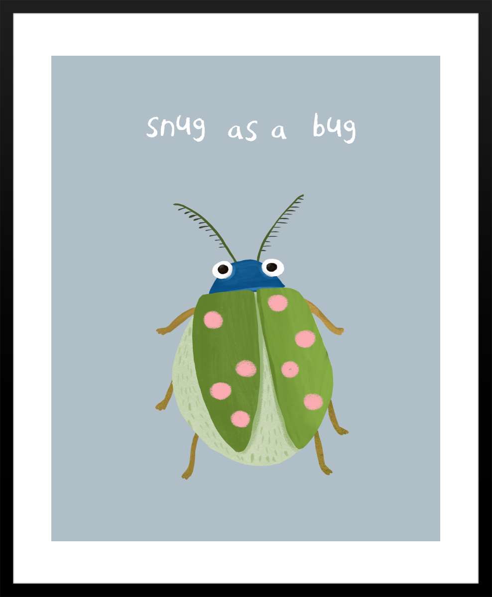 Black Frame with White Border