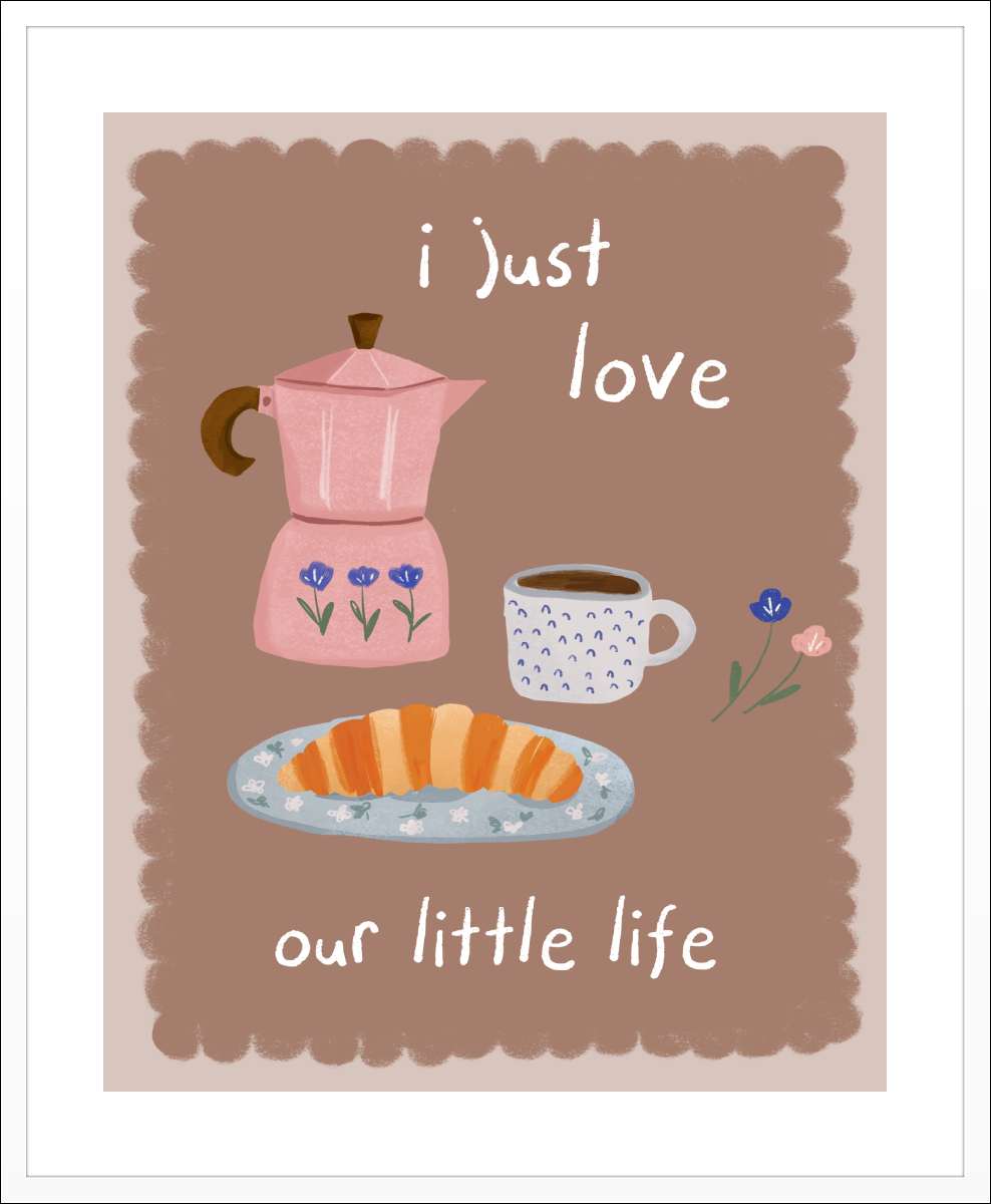 White Frame with White Border