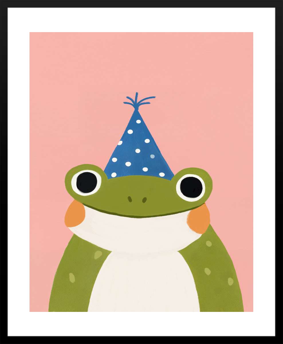 Black Frame with White Border