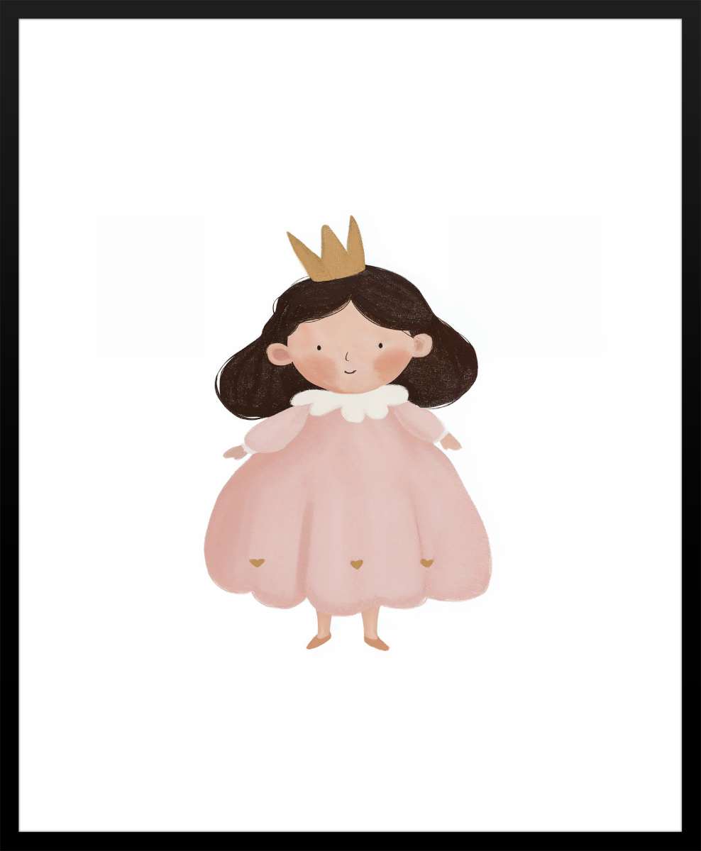 Black Frame with White Border