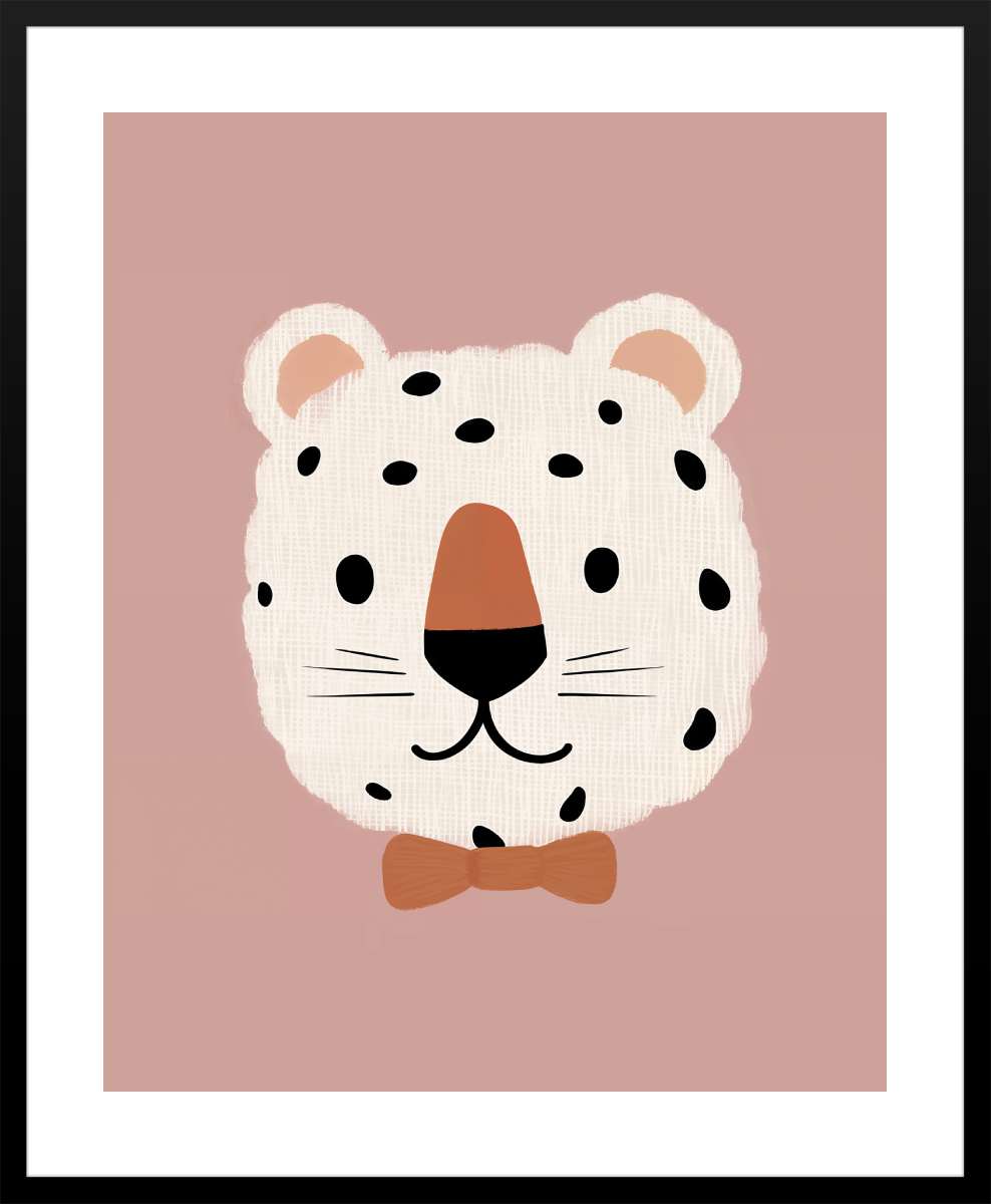 Black Frame with White Border