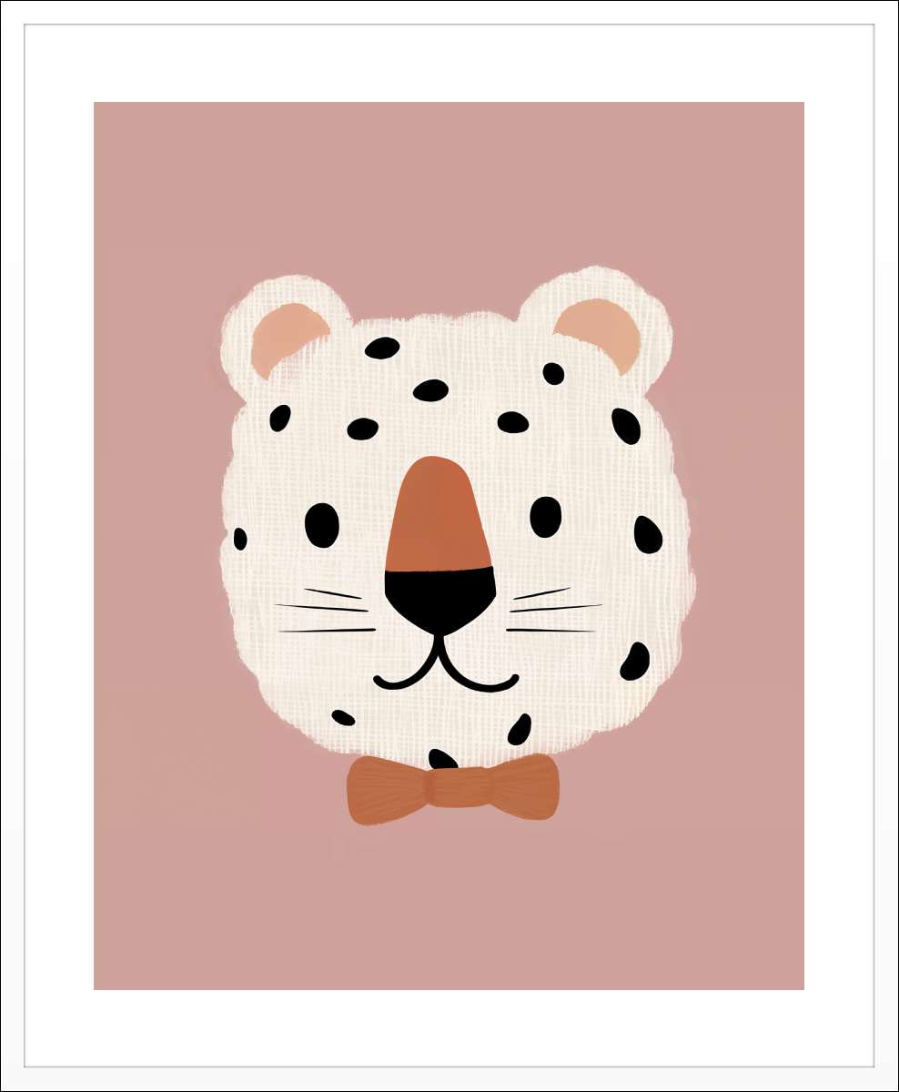 White Frame with White Border