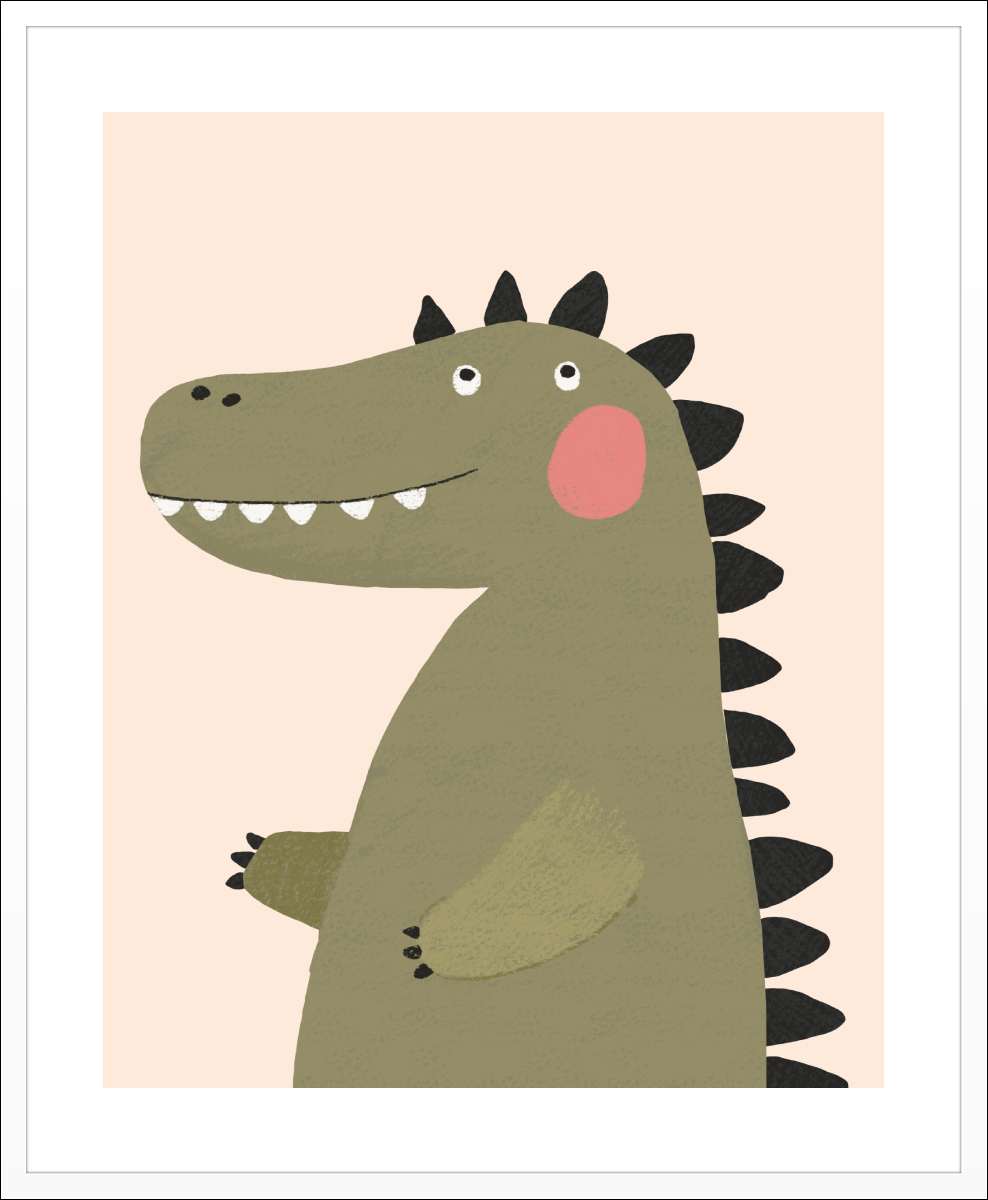 White Frame with White Border