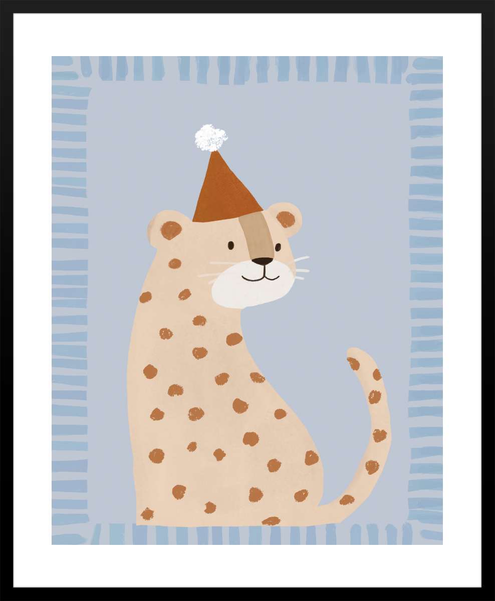 Black Frame with White Border