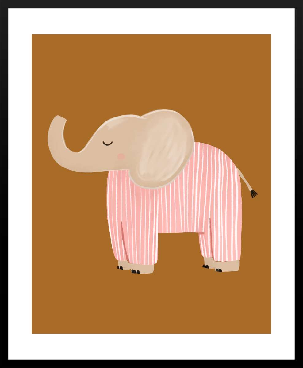 Black Frame with White Border