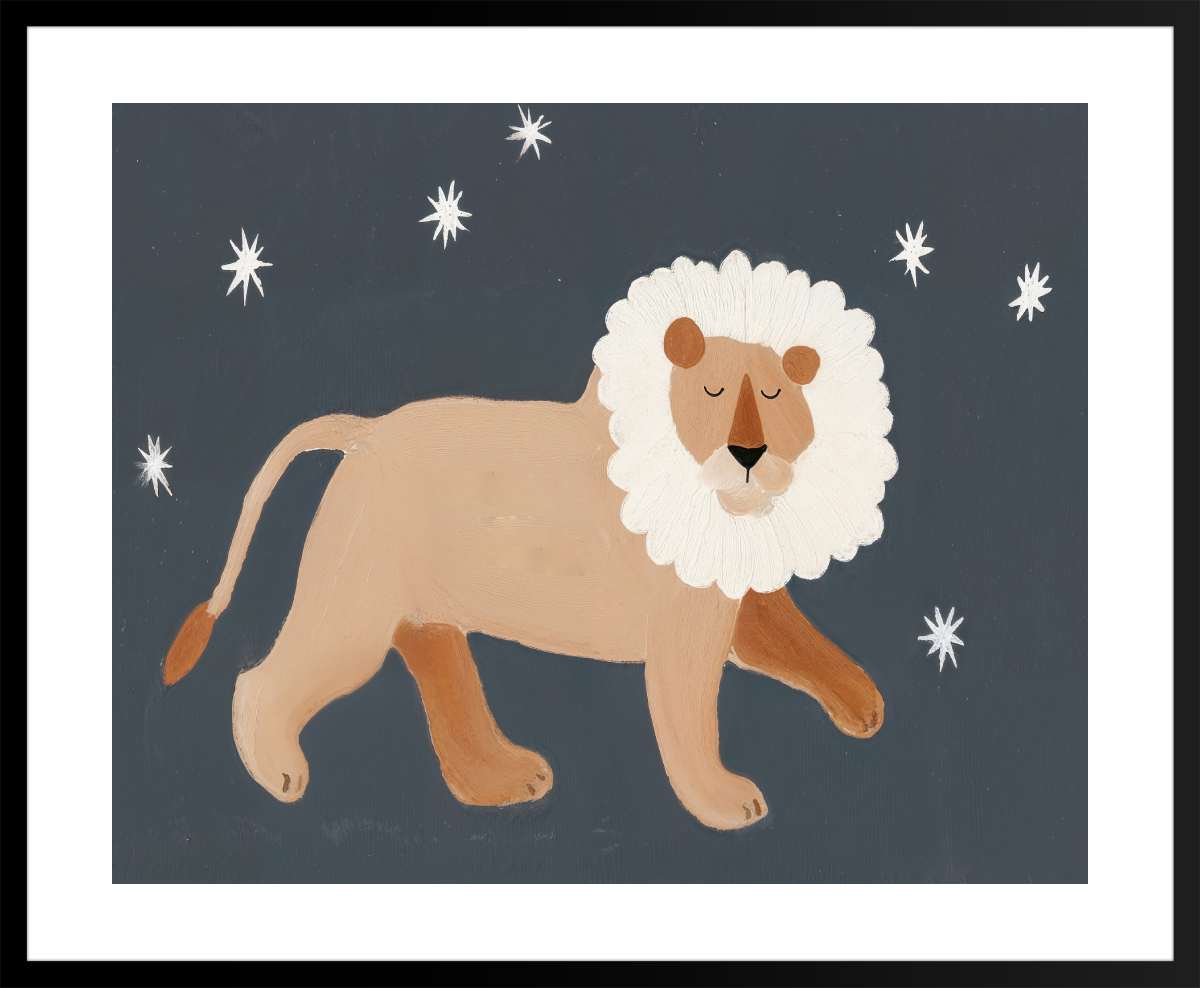 Black Frame with White Border