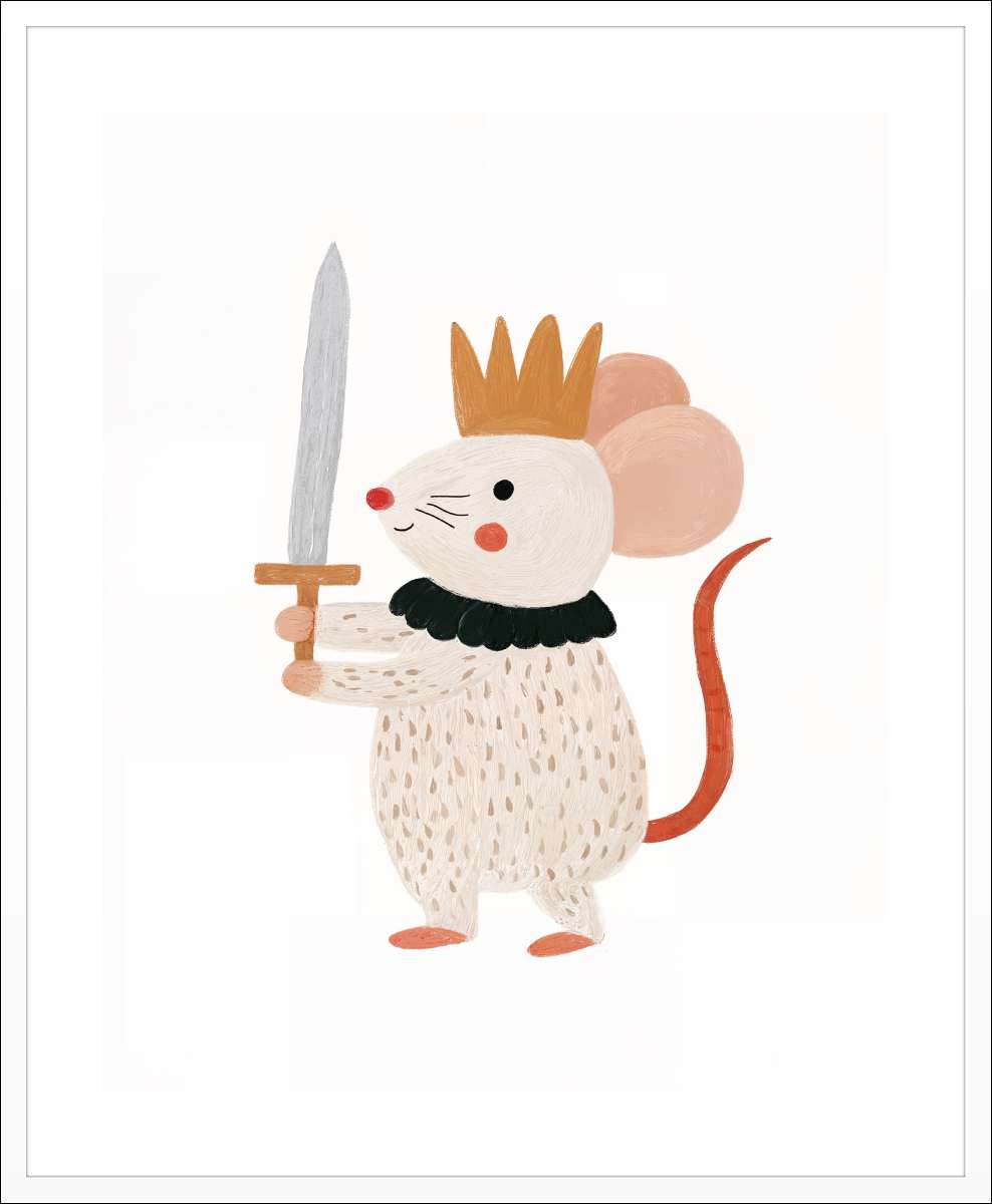 White Frame with White Border