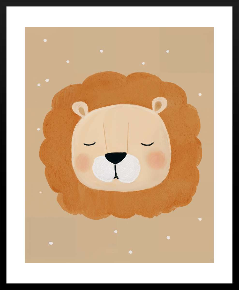 Black Frame with White Border