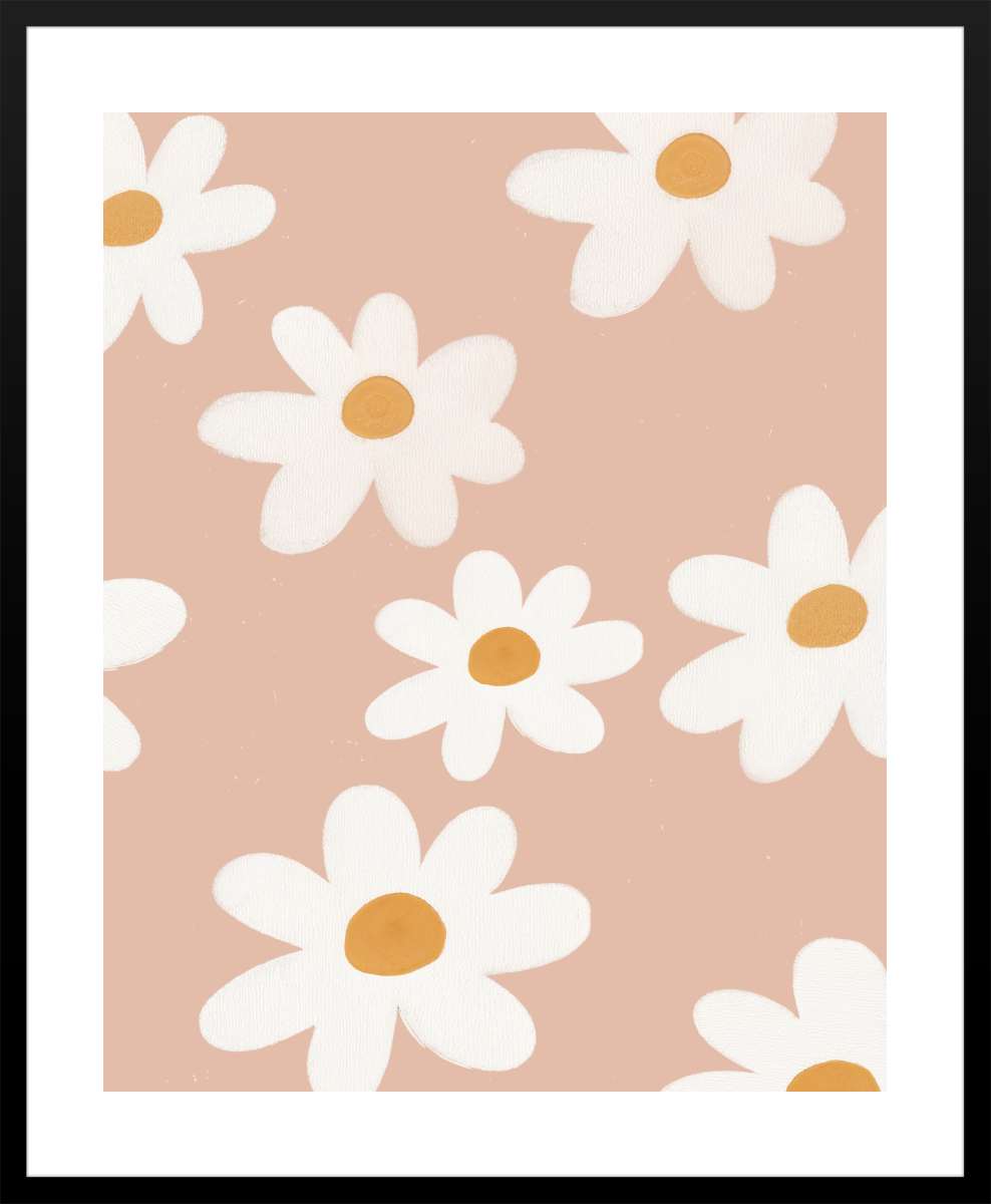 Black Frame with White Border