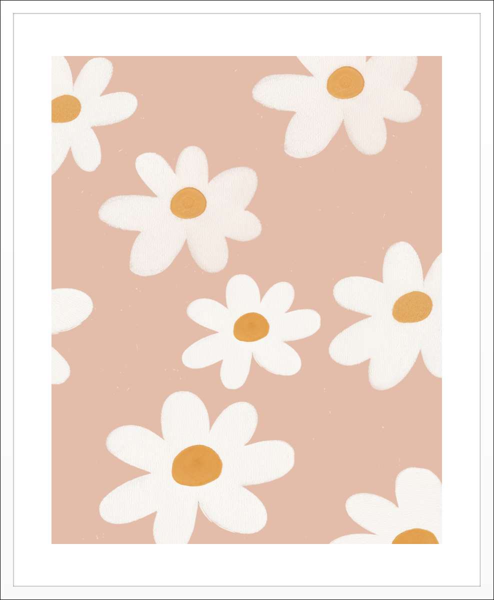White Frame with White Border
