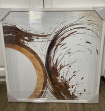 Load image into Gallery viewer, Framed Copper Swirls - Print B
